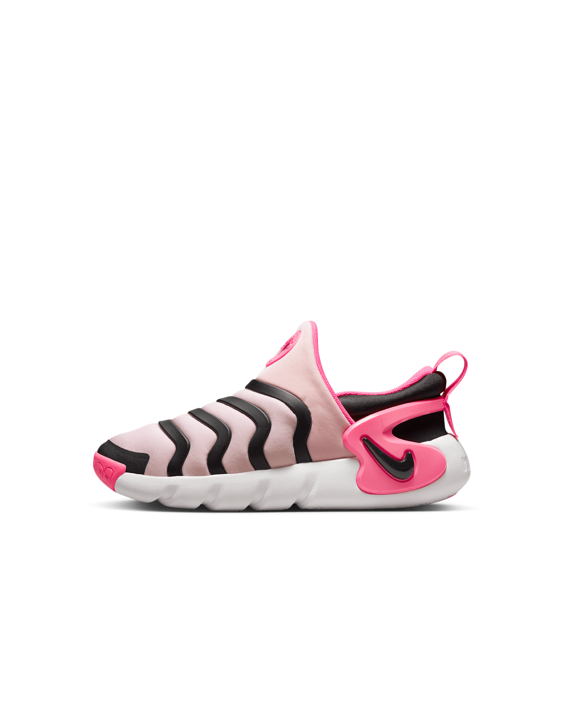 Nike Dynamo Go Younger Kids' Easy On/Off Shoes - Medium Soft Pink/Hyper Pink/White/Black