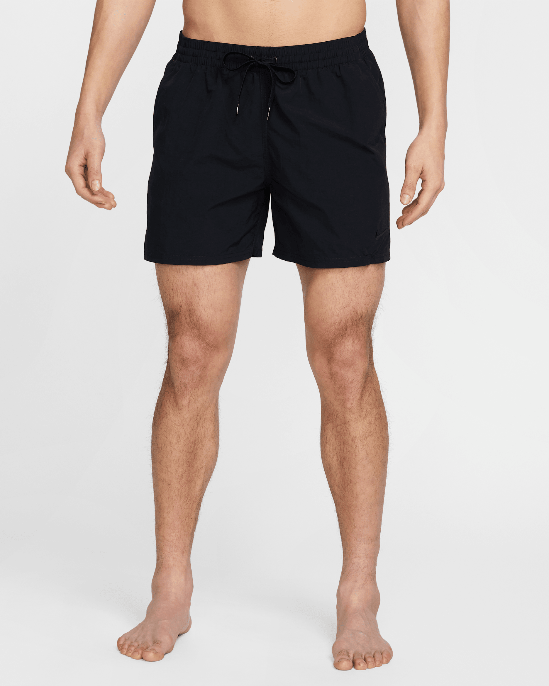 Nike Swim Breaker Icon Men's 5" Brief-Lined Volley Shorts - Black
