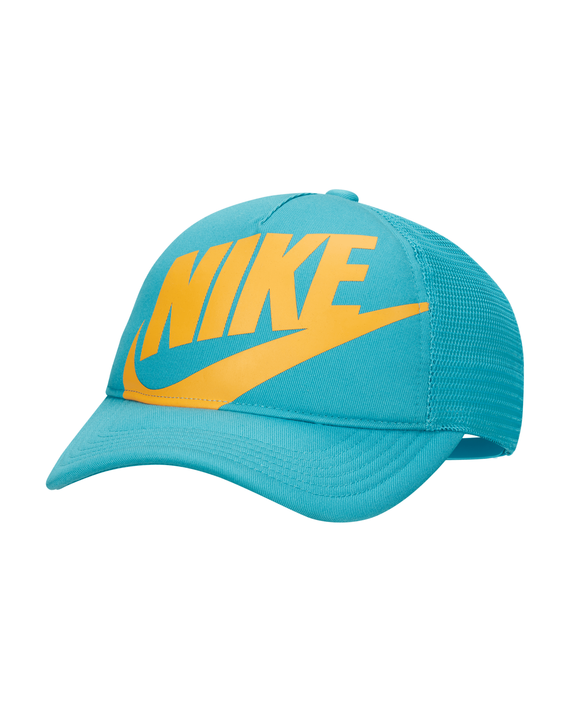 Nike Rise Kids' Structured Trucker Cap - Teal Nebula/Sundial