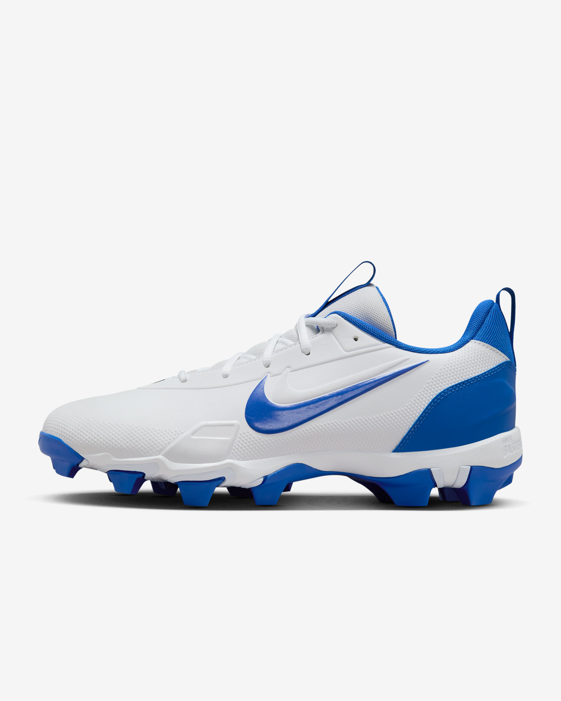 Nike Force Trout 9 Keystone Baseball Cleats - White/Midnight Navy/Football Grey/Hyper Royal