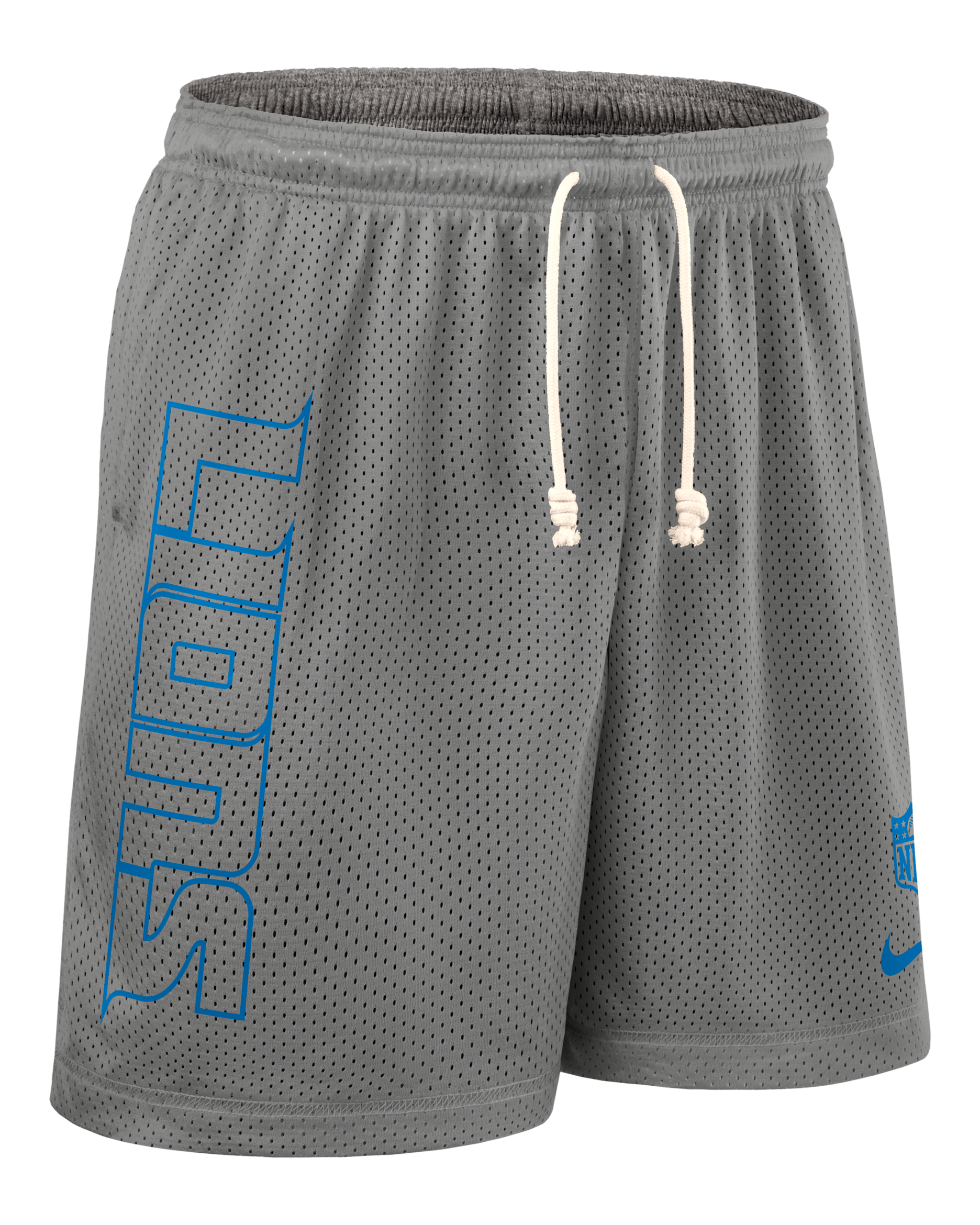 Detroit Lions Sideline Reversible Men’s Nike Dri-FIT NFL Shorts - Grey