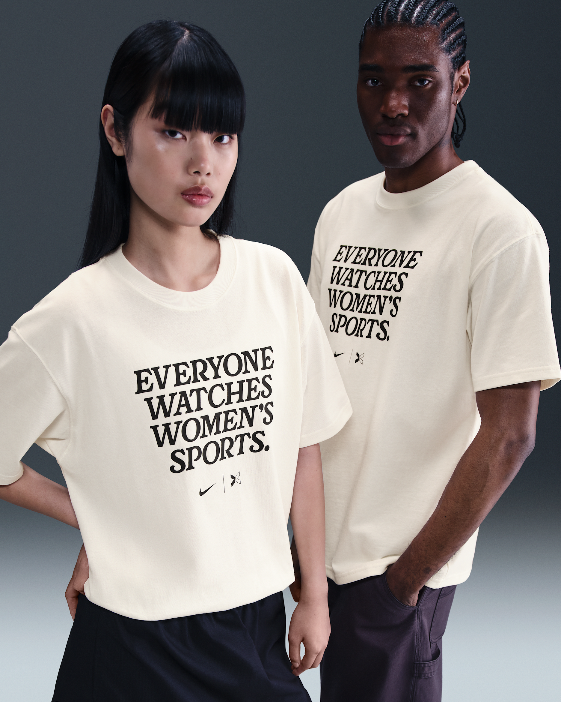 Everyone Watches Women's Sports™ Nike by TOGETHXR T-Shirt - Sail