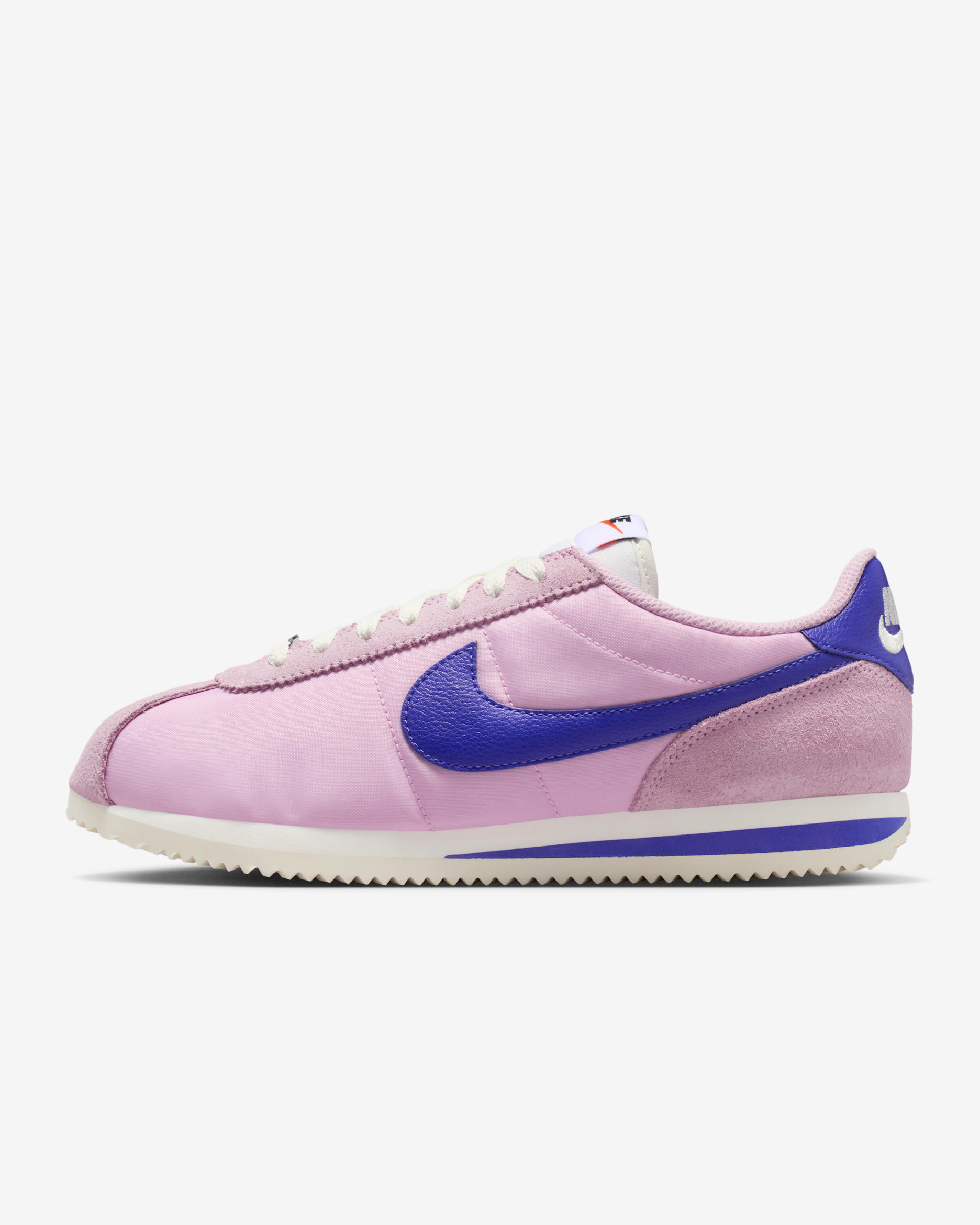 Nike Cortez Textile Women's Shoes - Light Arctic Pink/Sail/Paramount Blue