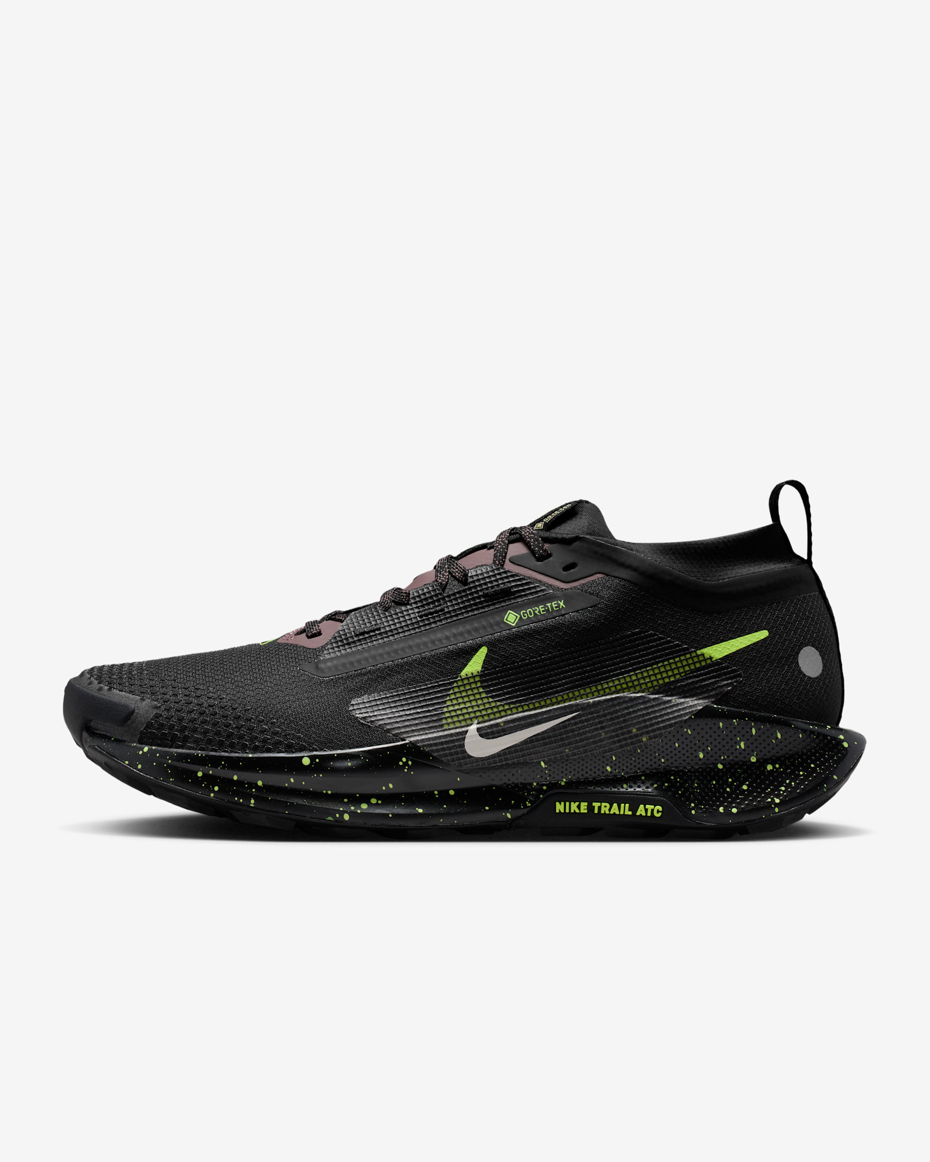 Nike Pegasus Trail 5 GORE-TEX Men's Waterproof Trail Running Shoes - Black/Phantom/Tattoo/Volt Ice