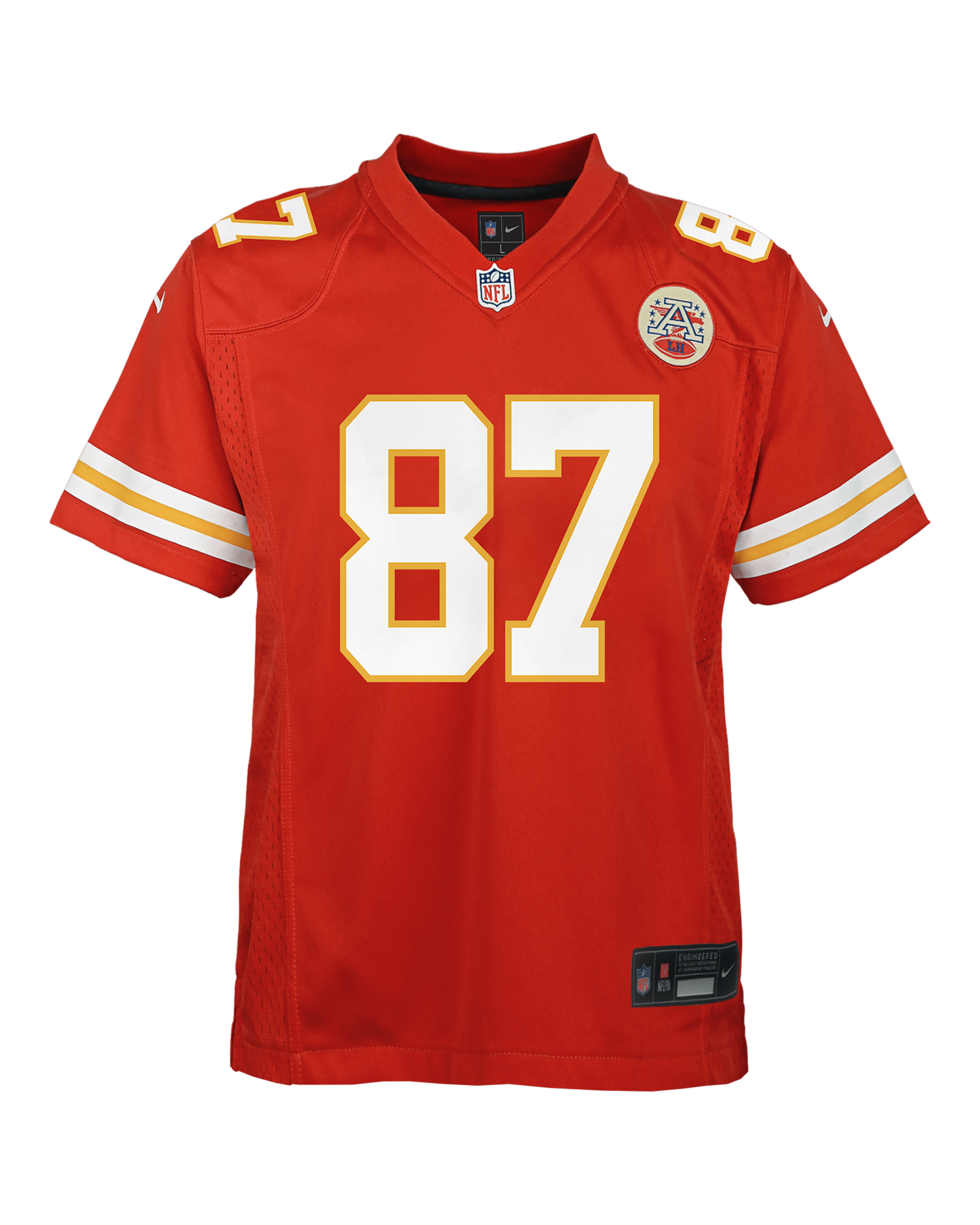 Travis Kelce Kansas City Chiefs Big Kids' Nike NFL Game Jersey - Red