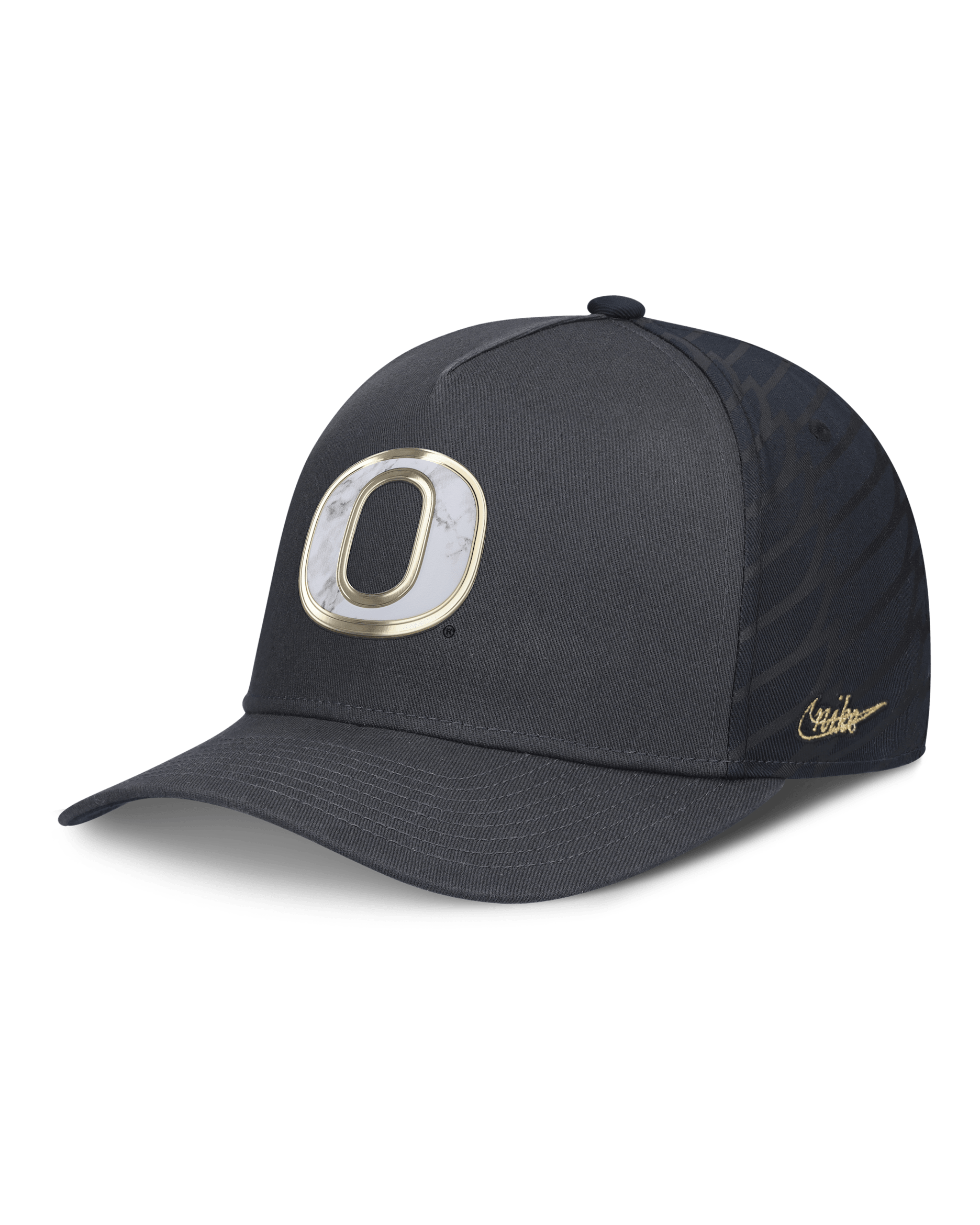 Gorra universitaria Nike ajustable para hombre Oregon Alt Rise - Antracita