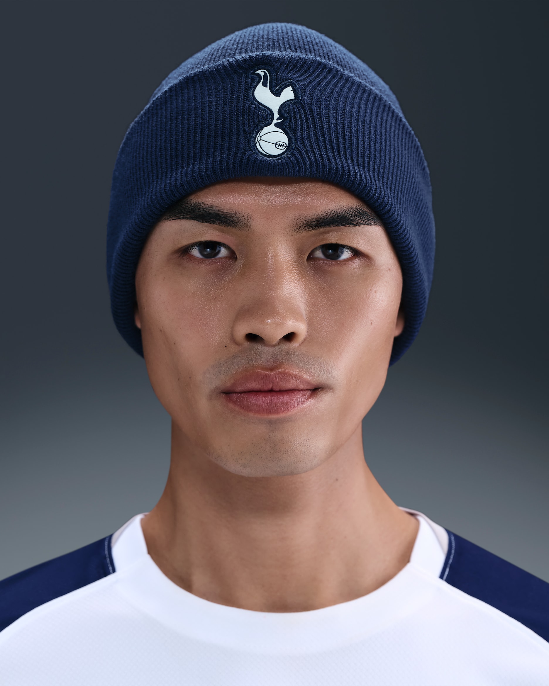 Mössa Tottenham Hotspur Peak - Binary Blue/Vit