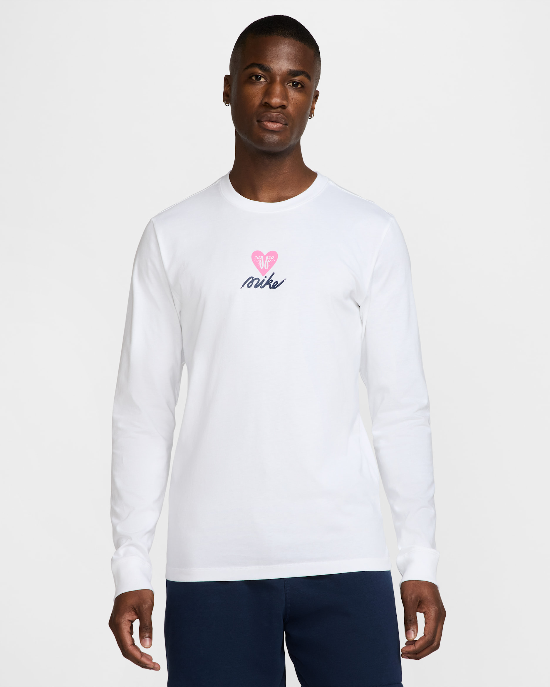 Playera de manga larga Nike Sportswear - Blanco