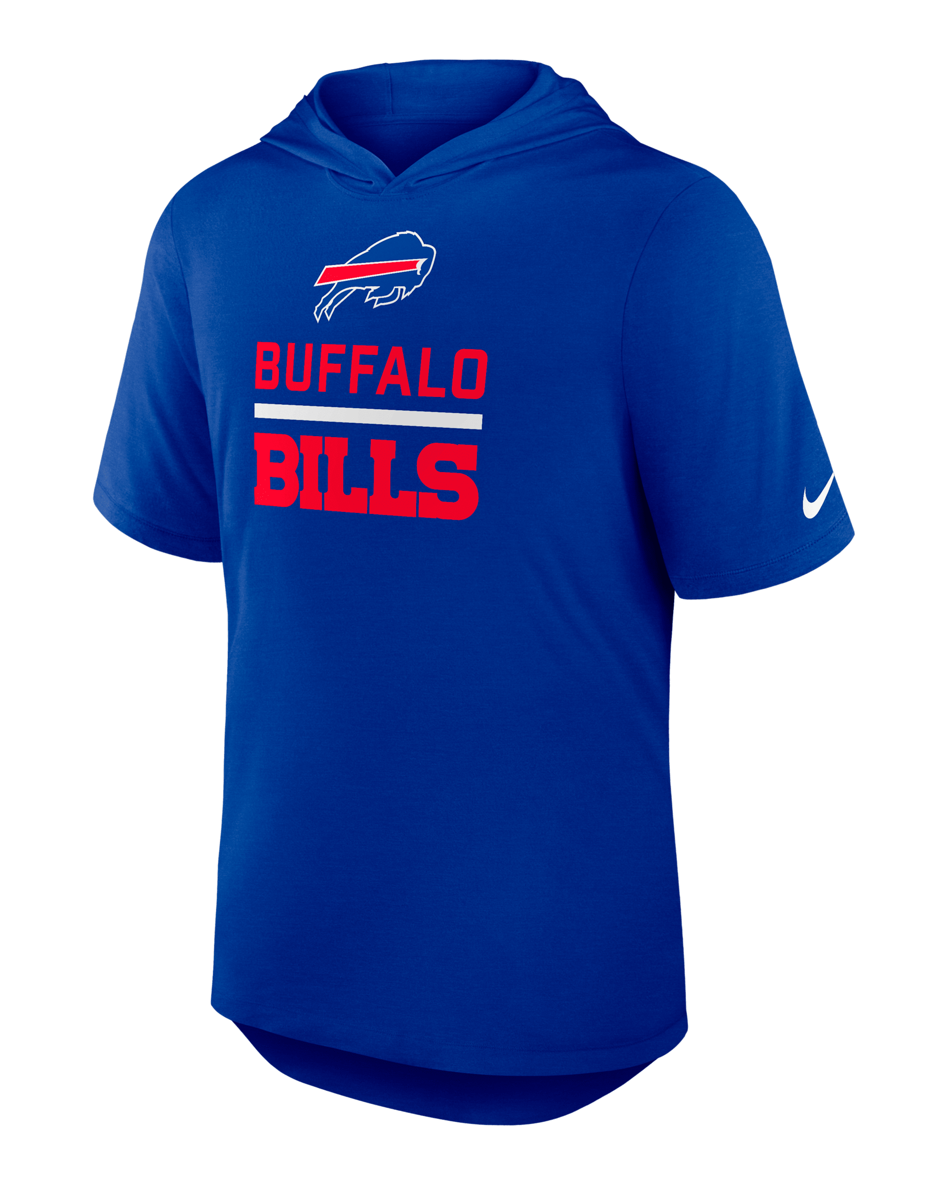 Buffalo Bills Men's Nike Dri-FIT NFL Hooded T-Shirt - Royal