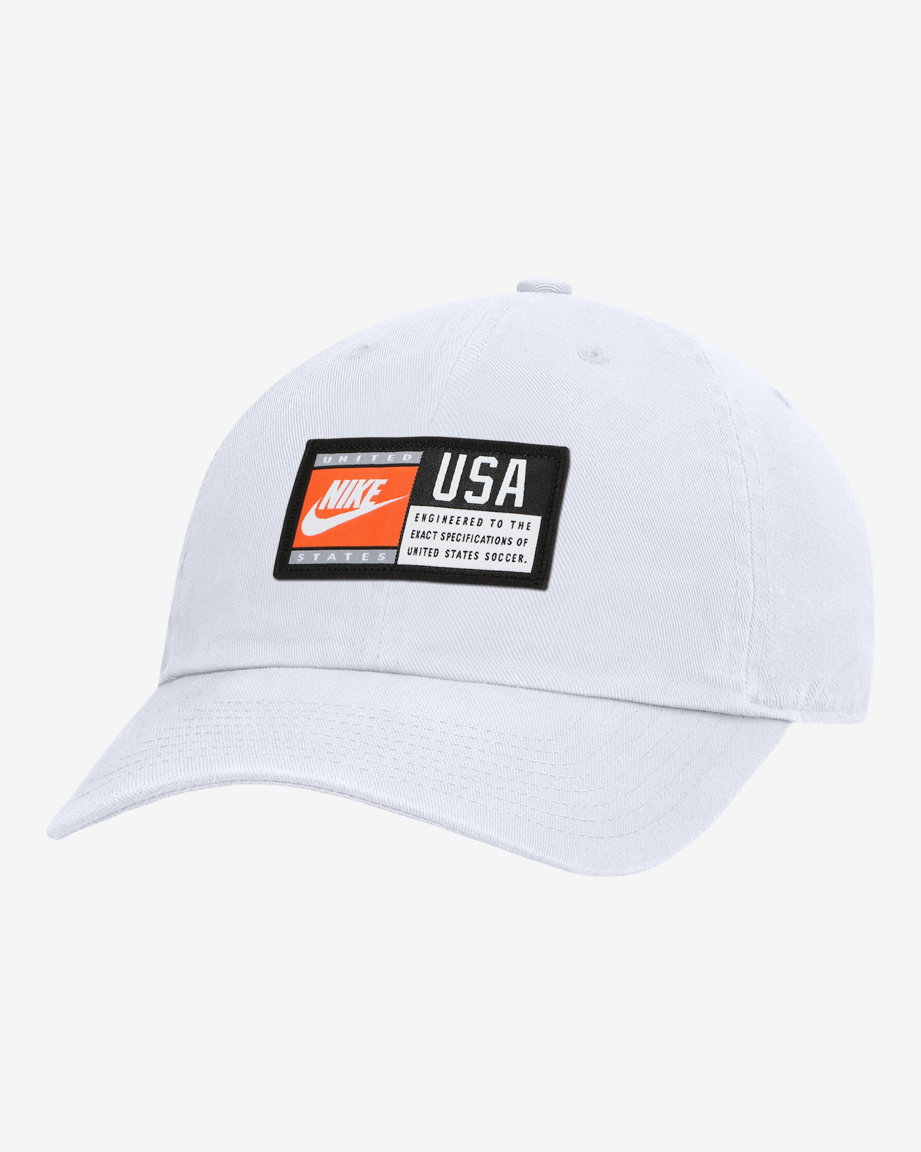 U.S. Heritage86 Adjustable Hat - White