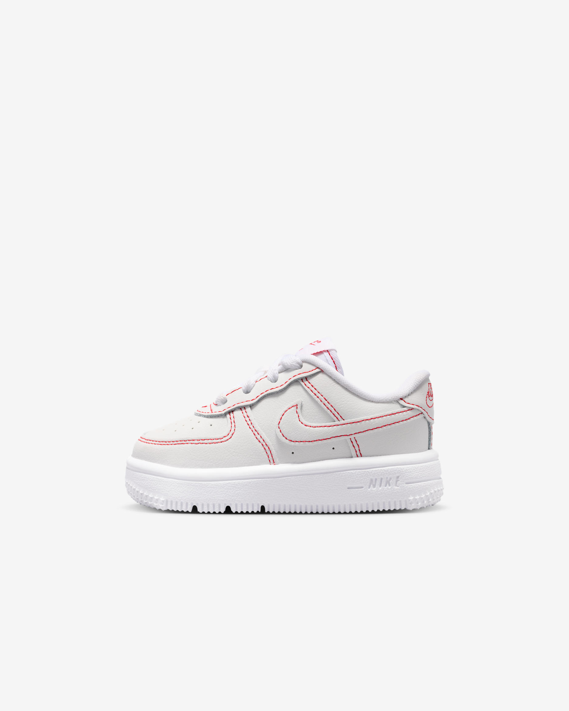 Nike Force 1 Low LV8 1 Baby/Toddler Shoes - White/University Red