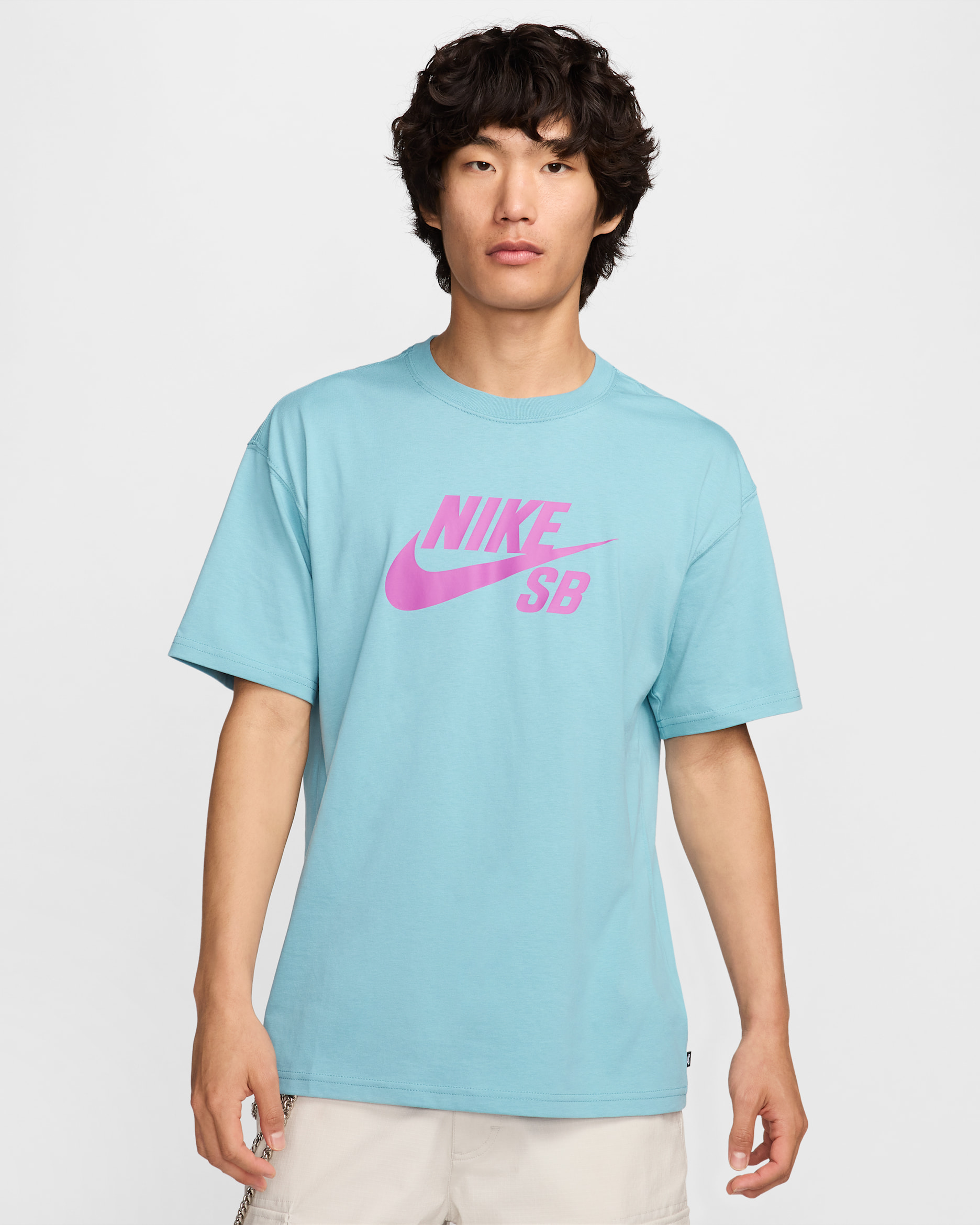 Nike SB 標誌滑板 T 恤 - Denim Turquoise