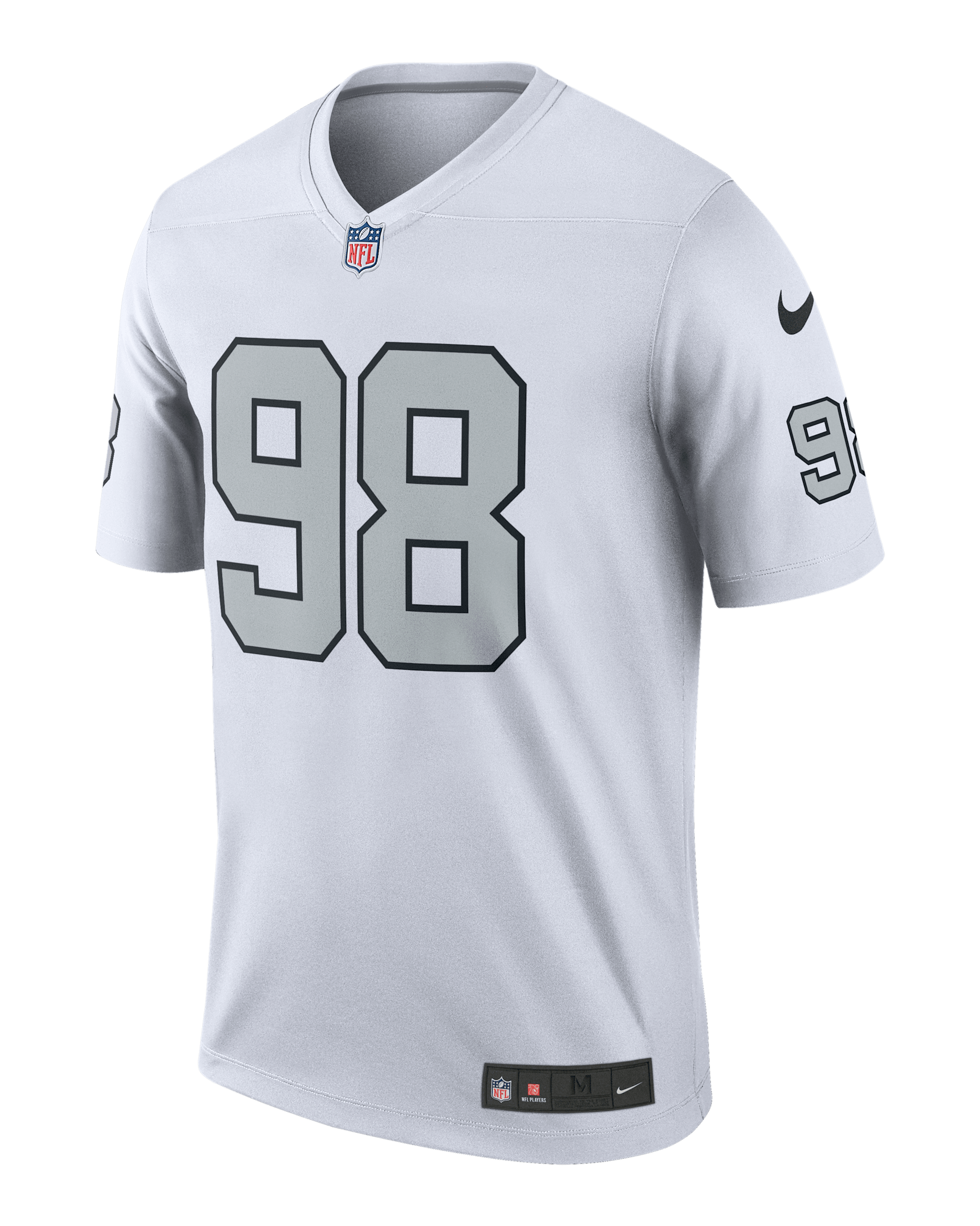 Maxx Crosby Las Vegas Raiders Men's Nike Dri-FIT NFL Legend Jersey - White