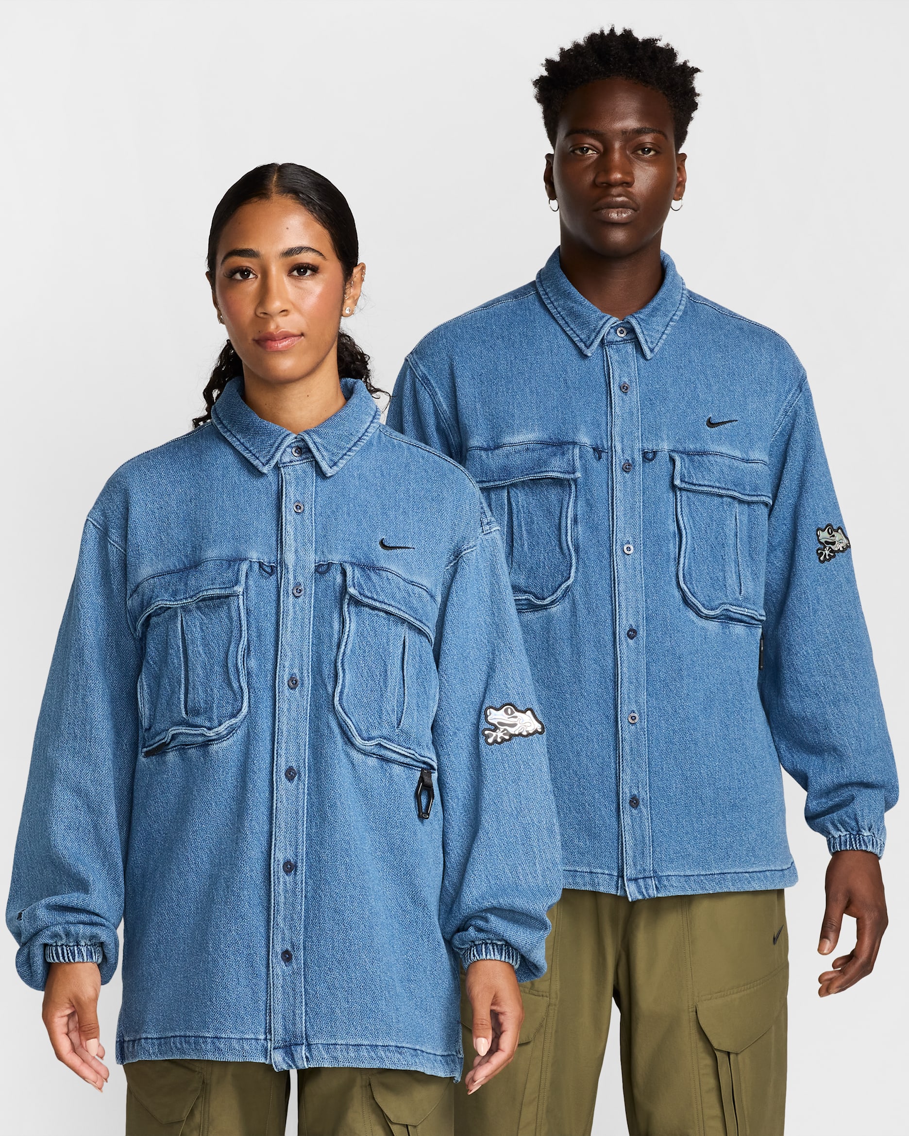 NOCTA オパール メンズ ボタンダウン トップ - フレンチブルー