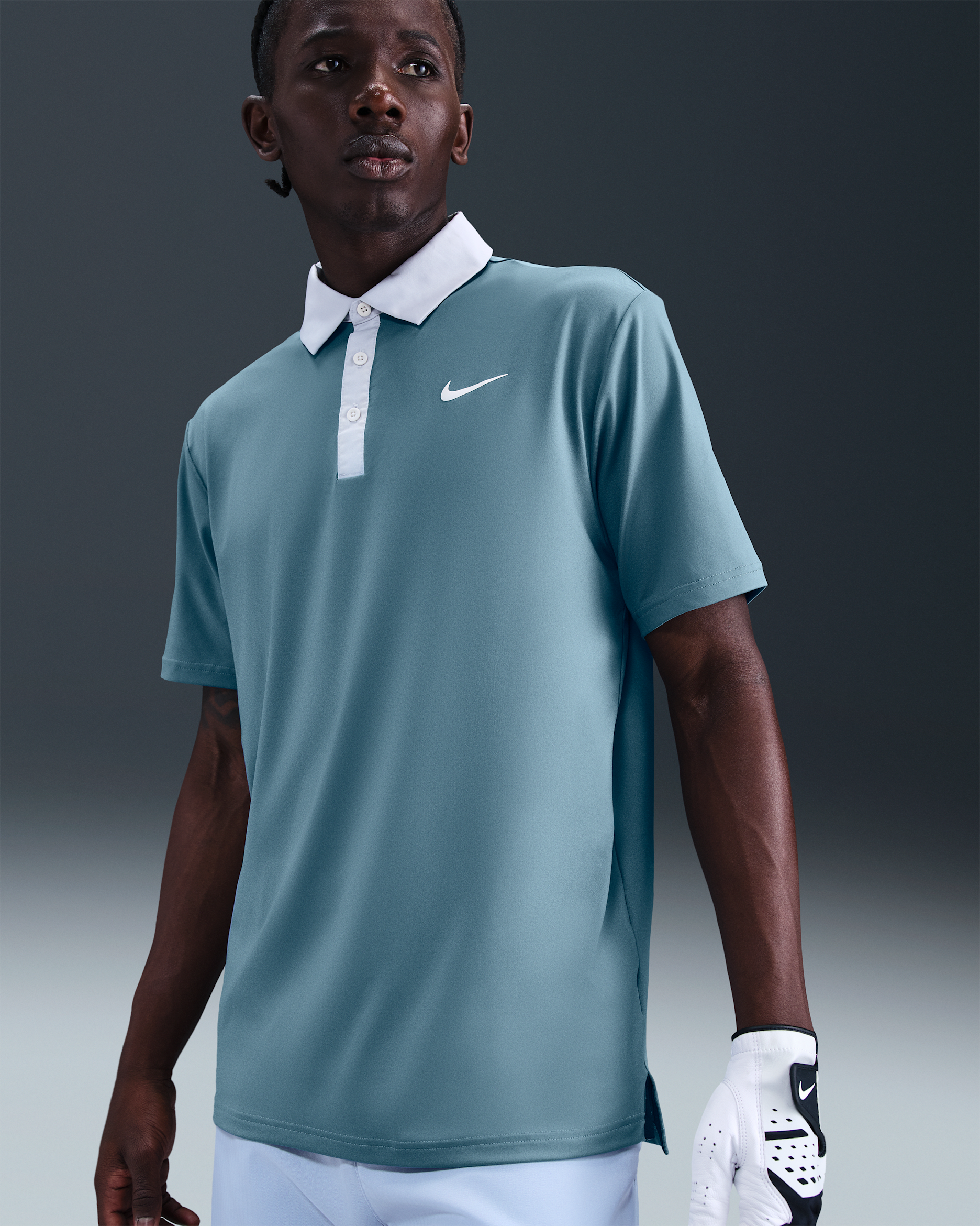 Nike Tour Polo de golf Dri-FIT - Hombre - Smokey Blue/Pure Platinum/Pale Ivory