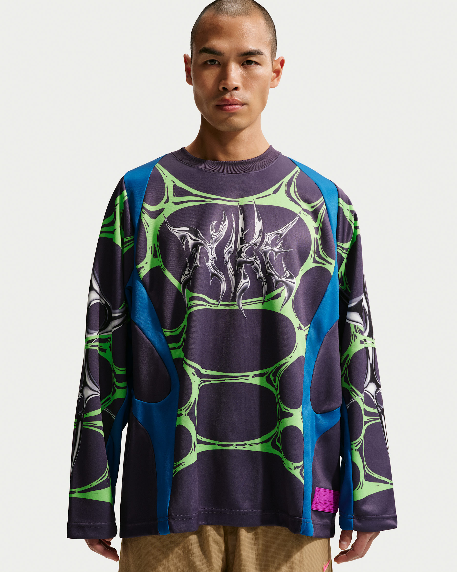 Nike Project F.R.O.G. Men's Jelly Cage Jersey - Brilliant Blue/Dark Raisin/Vivid Purple