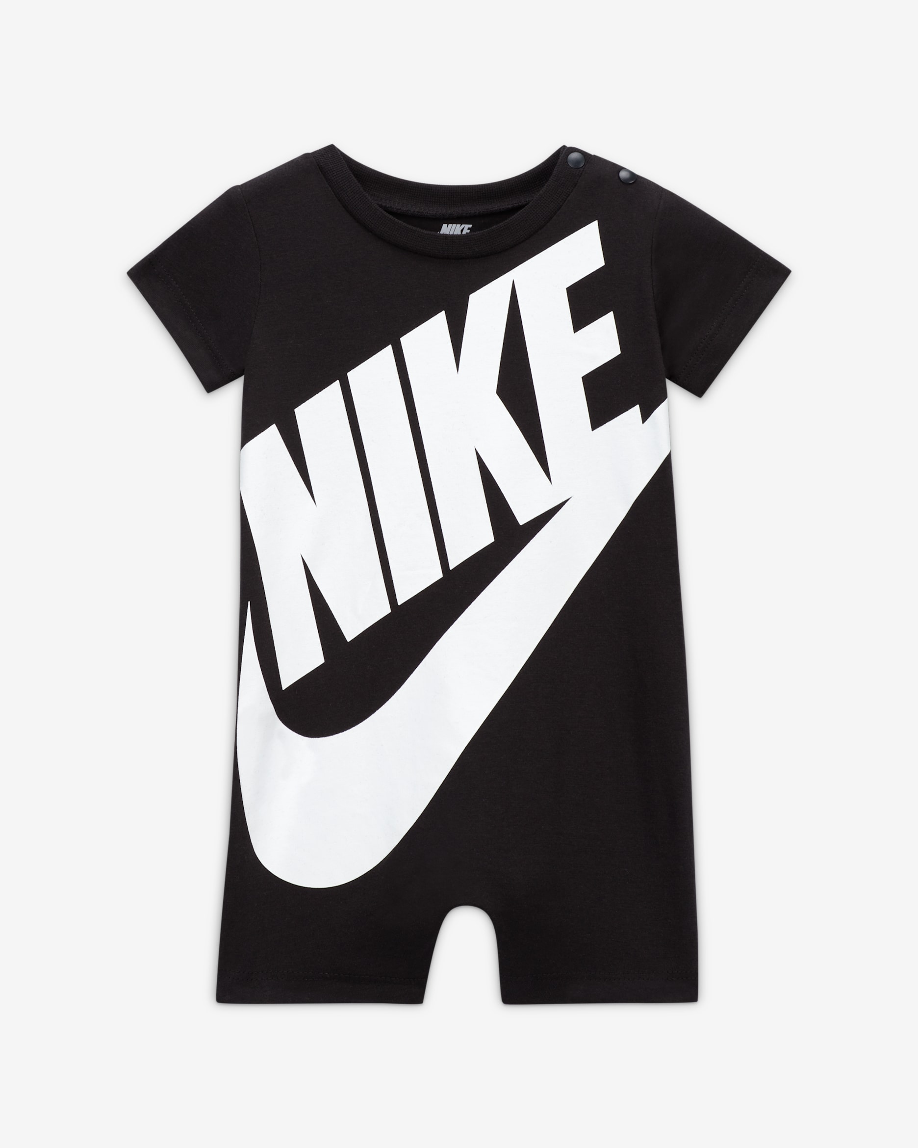 Nike Baby (0–9M) Futura Romper - Black