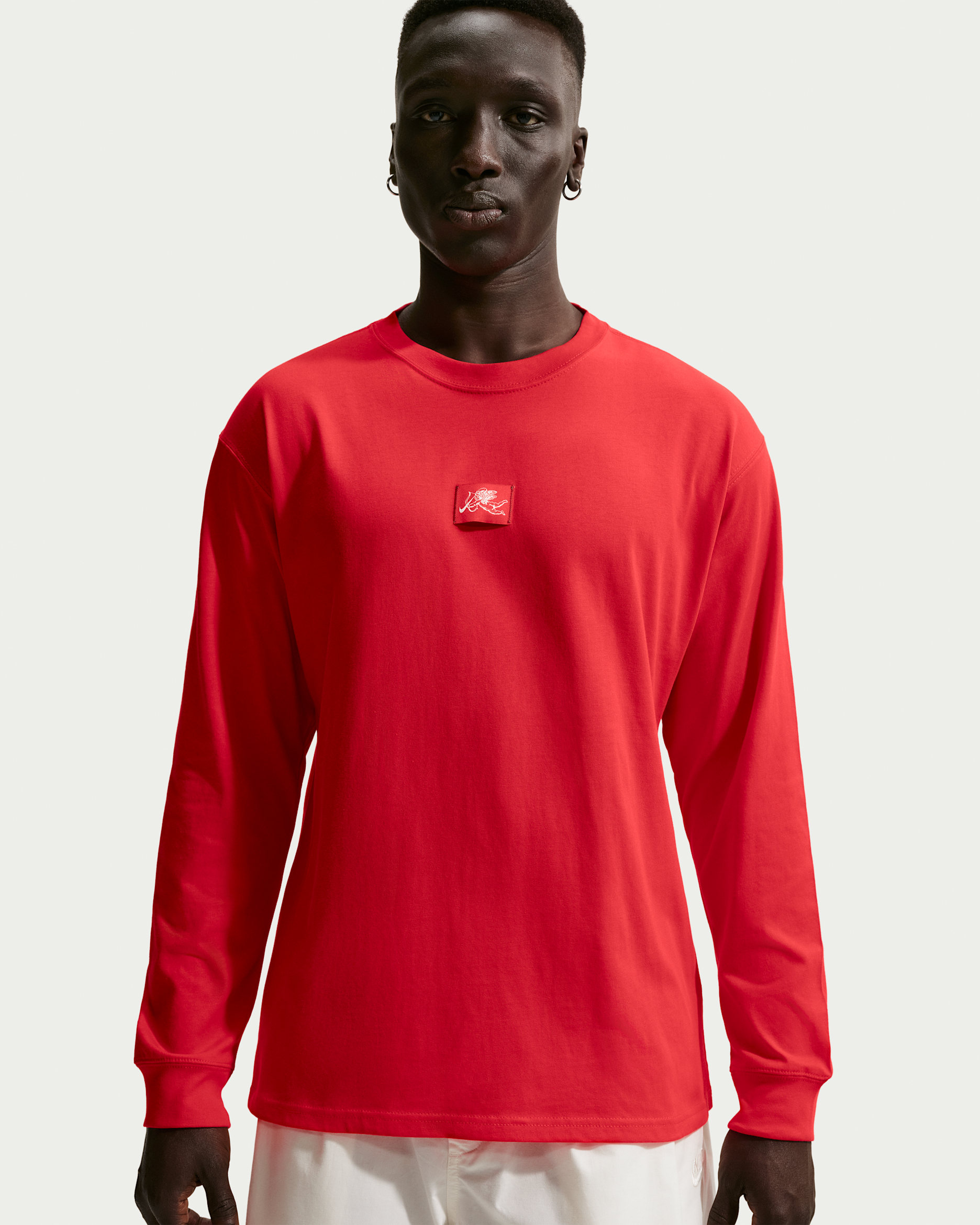 Nike Sportswear Long-Sleeve T-Shirt - University Red