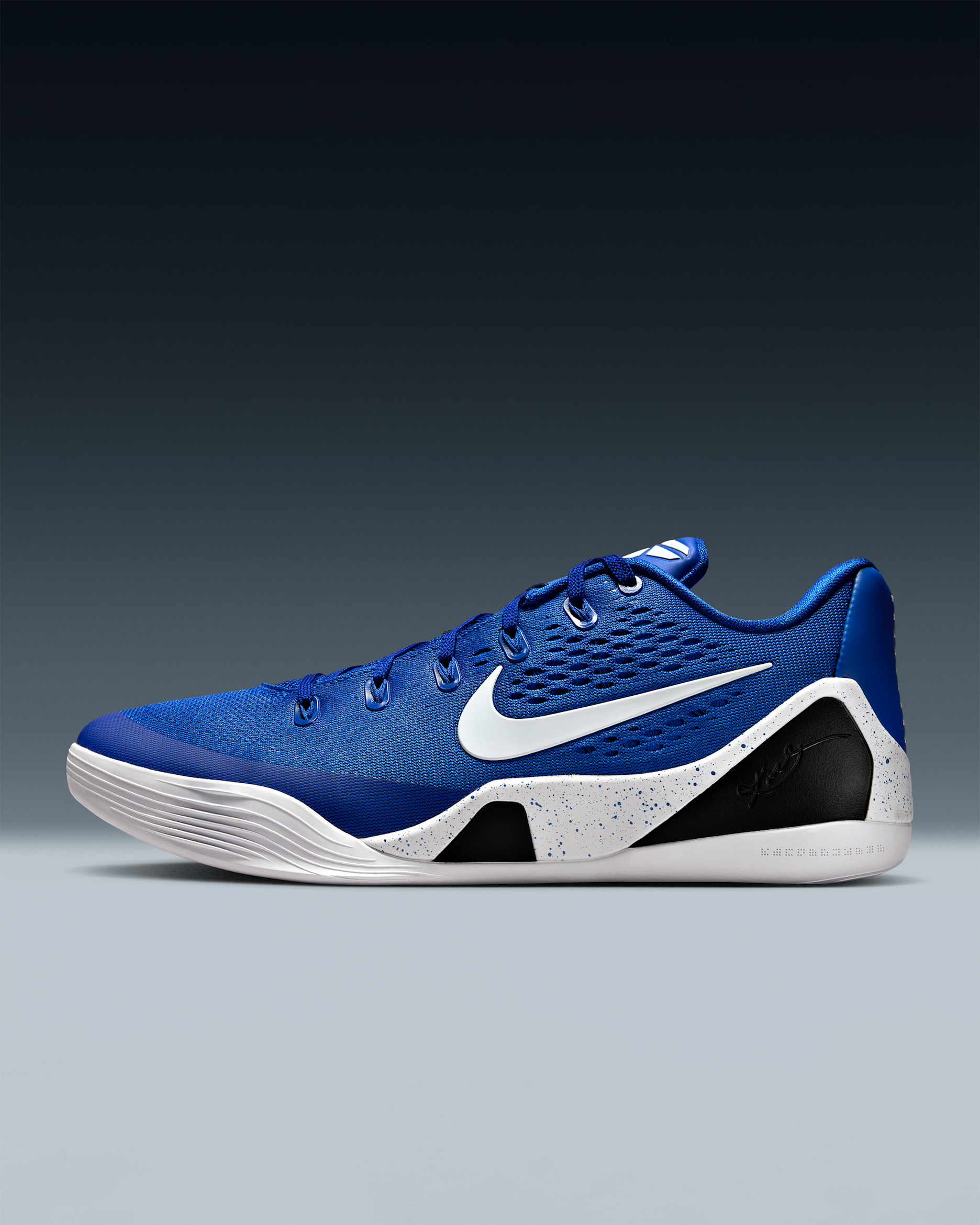 Kobe IX Elite Low EM Protro Basketball Shoes - Game Royal/White/White