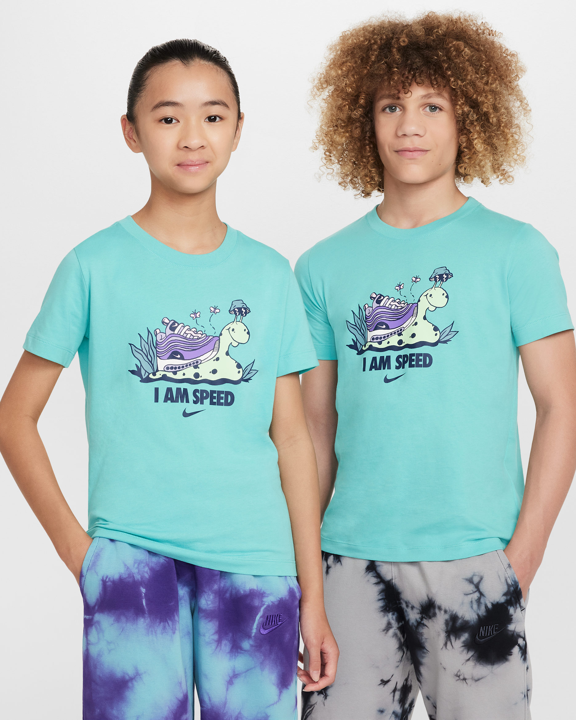 Nike Sportswear Older Kids' T-Shirt - Green Frost