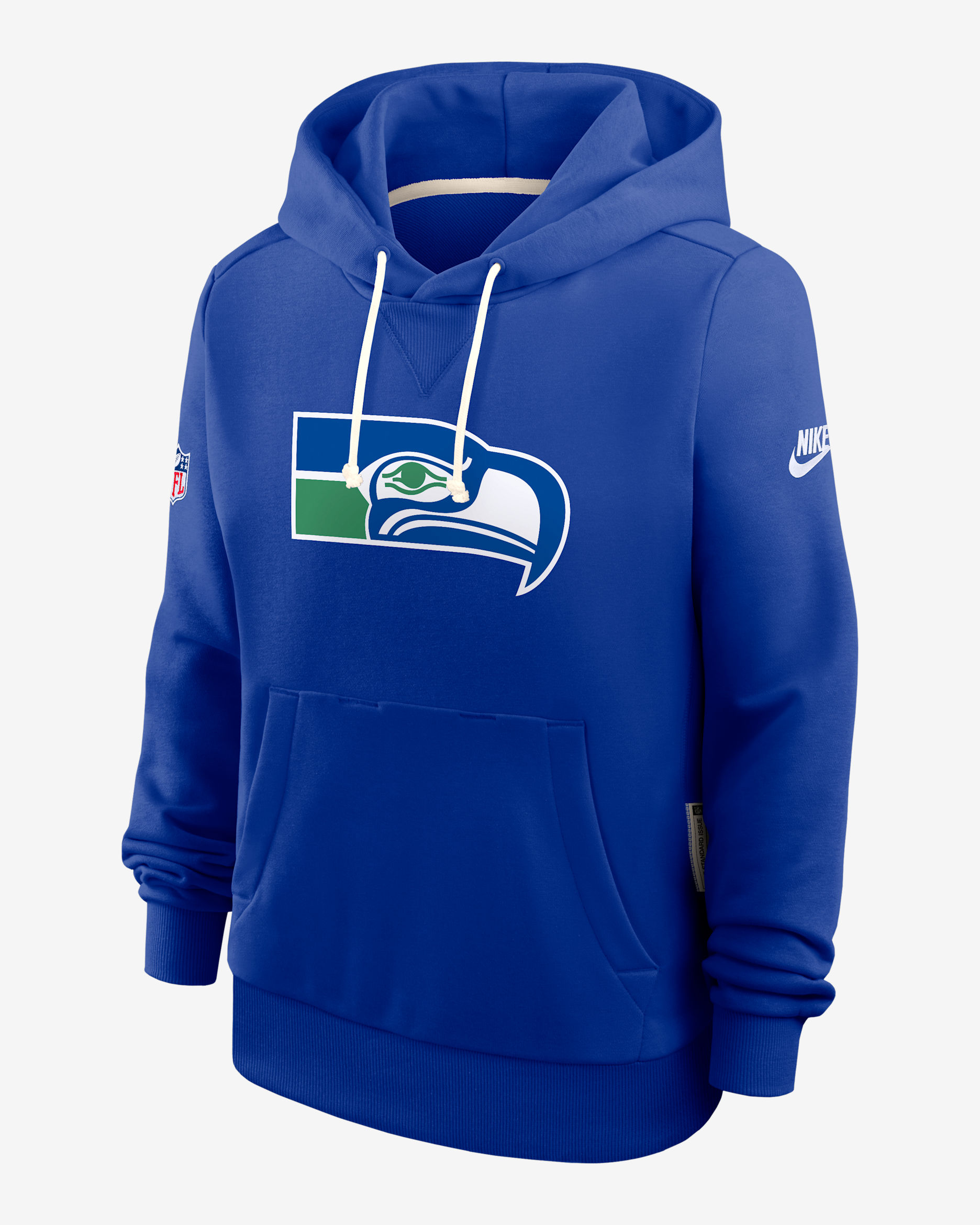 Seattle Seahawks Alt Pack Women's Nike Dri-FIT NFL Pullover Hoodie - Royal