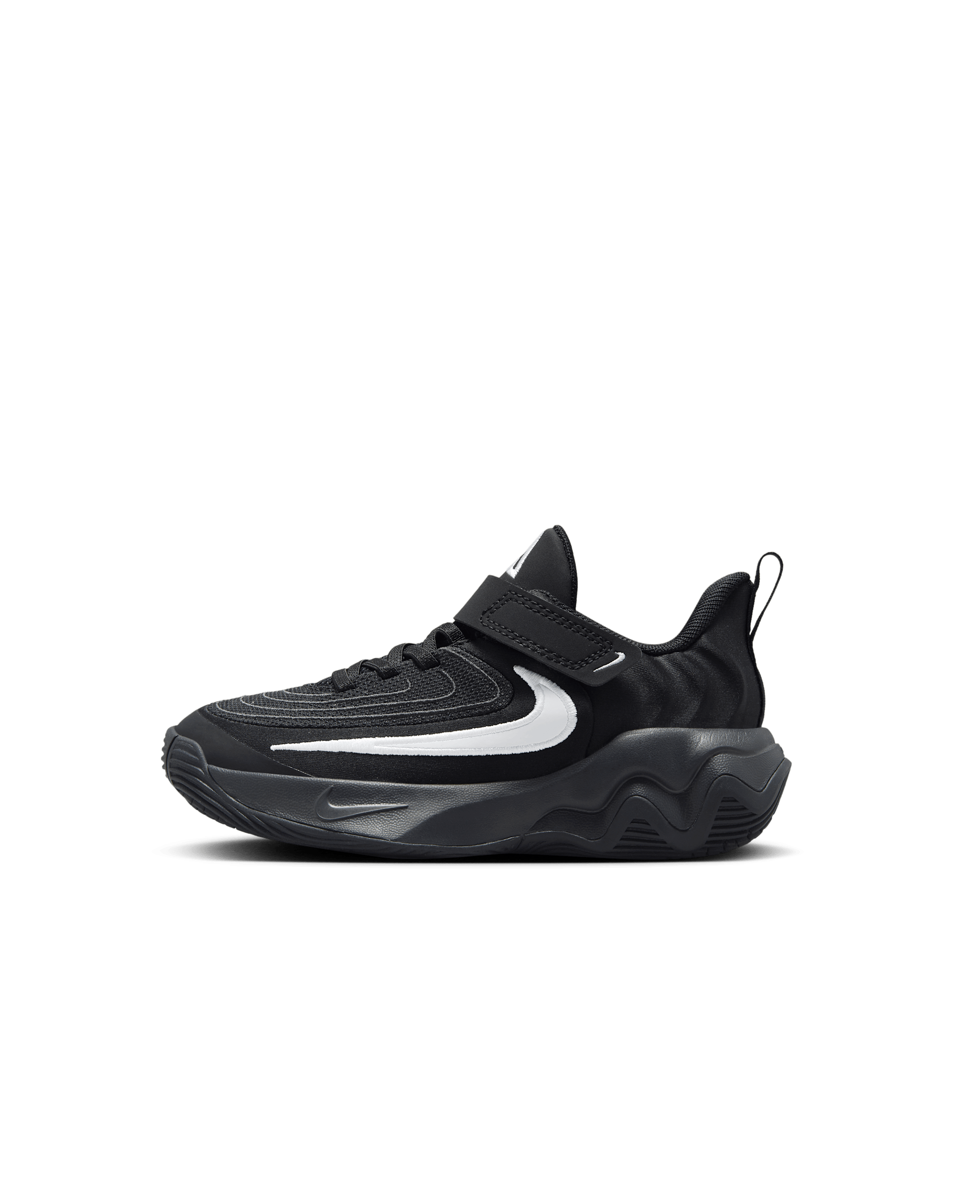 Giannis Immortality 4 Little Kids' Shoes - Black/White/Dark Smoke Grey