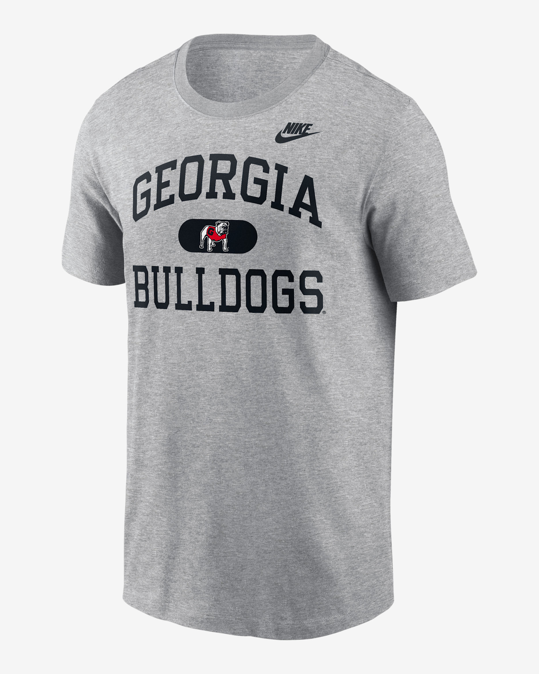 Georgia Legacy Alma Mater Men's Nike College T-Shirt - Dark Grey Heather
