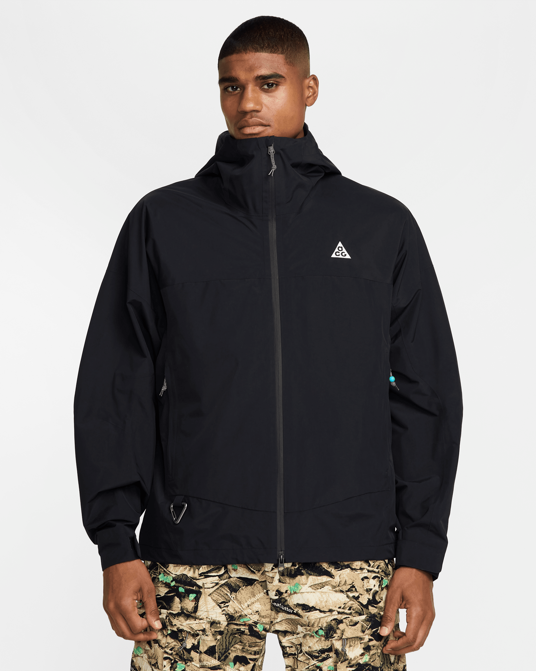 Nike ACG "Morpho" Men's Storm-FIT ADV Rain Jacket - Black/Black/Summit White