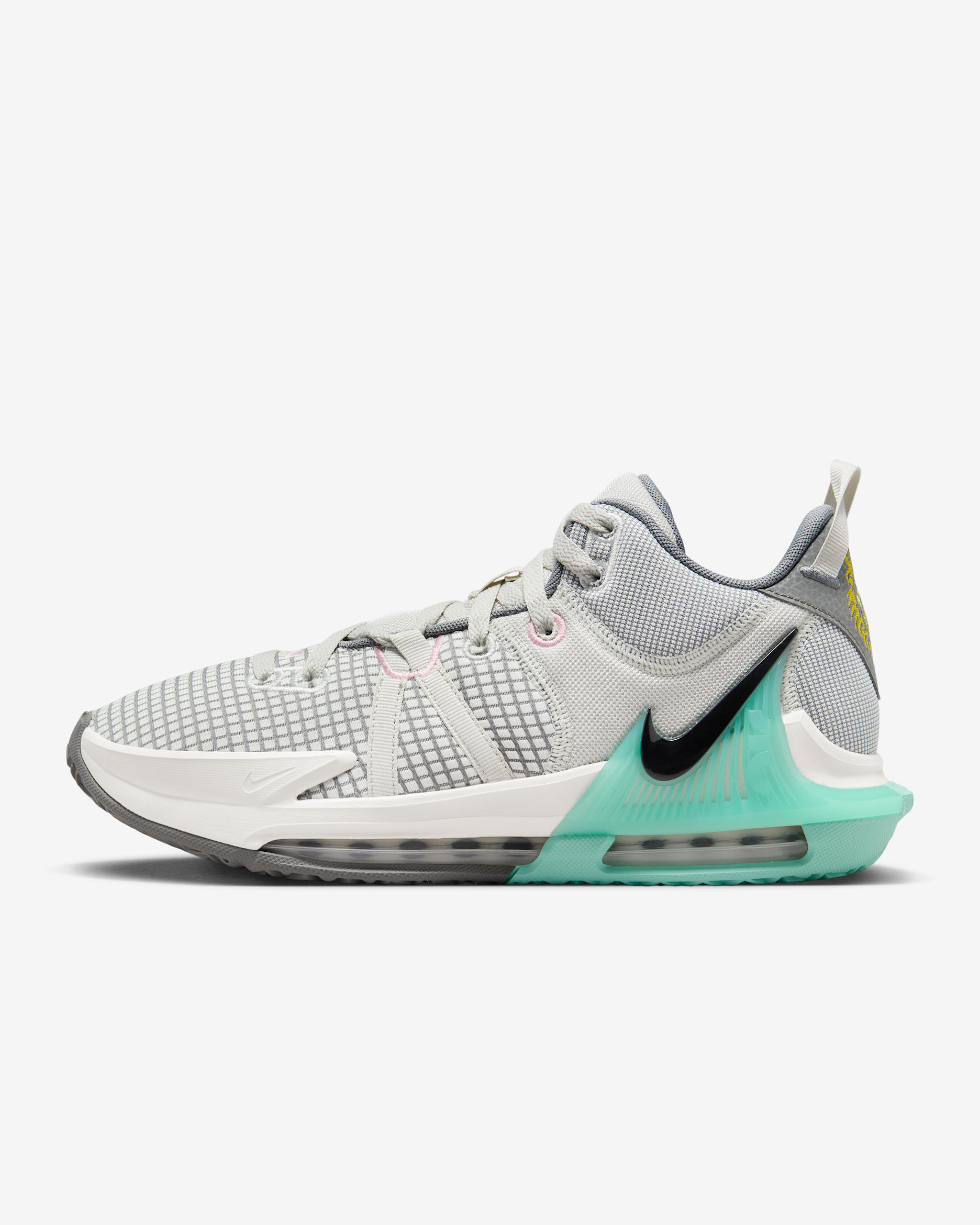 LeBron Witness 7 EP 籃球鞋 - Light Bone/Phantom/Flat Pewter/黑色