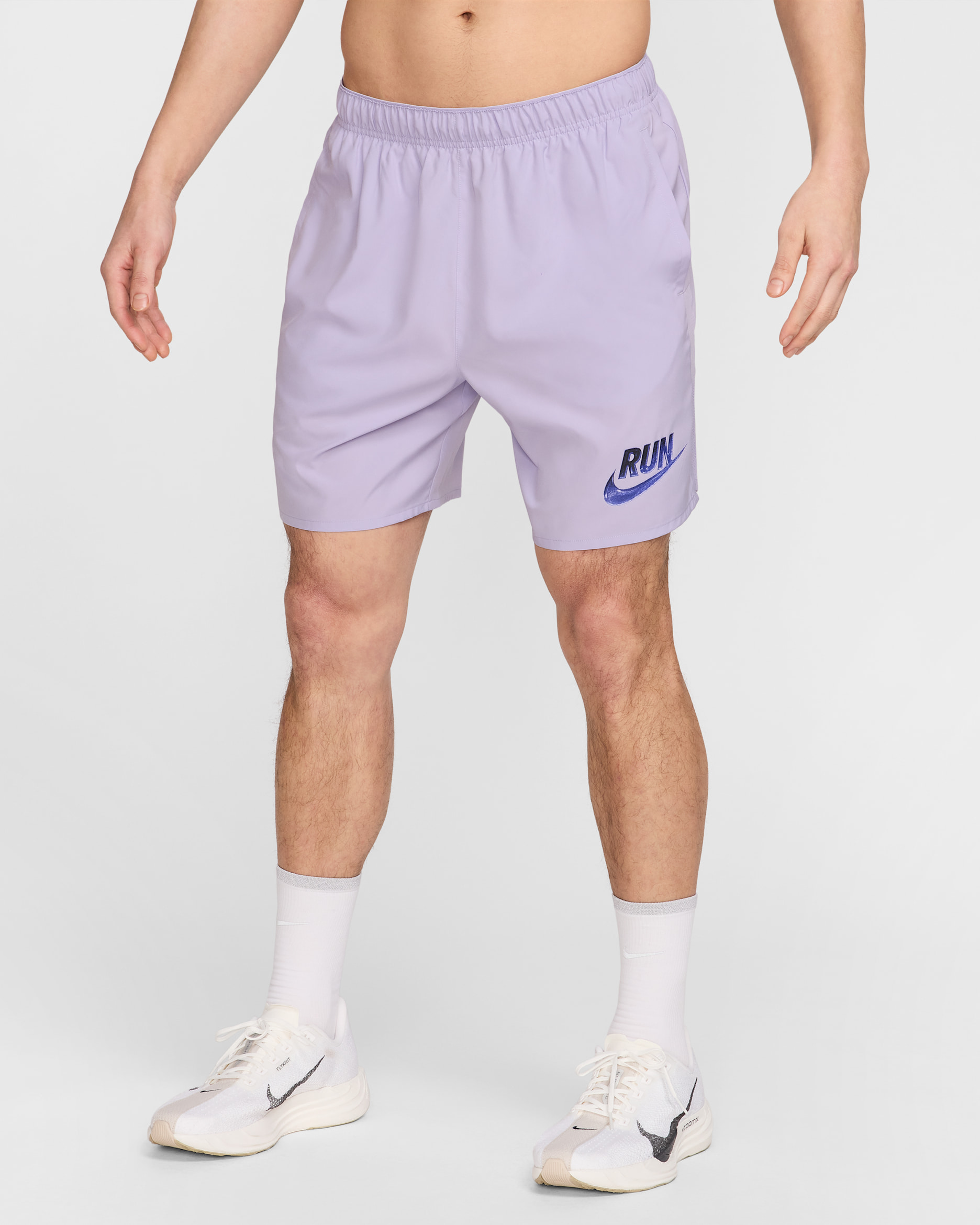 Nike Challenger Run Energy Men's Dri-FIT 18cm (approx.) Unlined Running Shorts - Hydrangeas/Hydrangeas/Hydrangeas/Hydrangeas