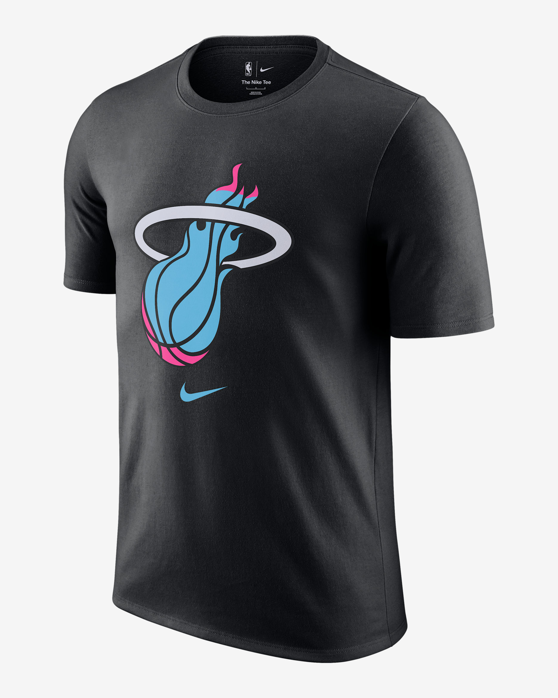 Miami Heat Essential City Edition Men's Nike NBA T-Shirt - Black