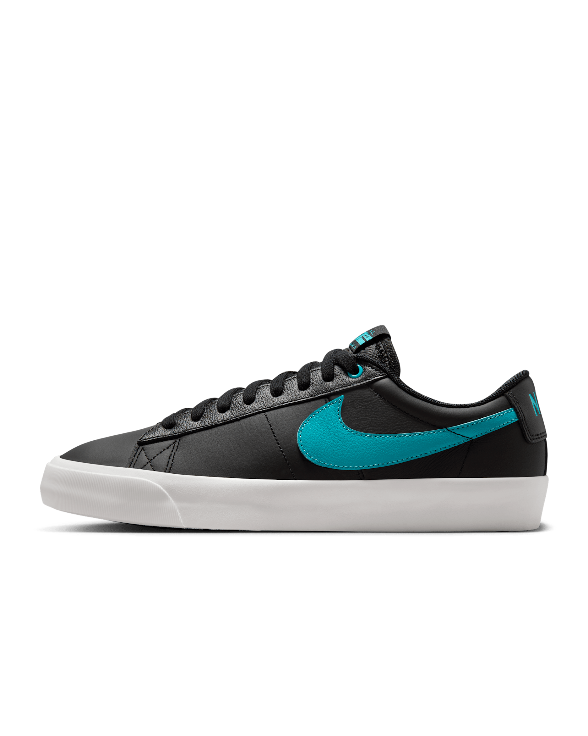 Tenis para hombre Nike SB Blazer Low Pro GT - Negro/Negro/Blanco cumbre/Cactus empolvado