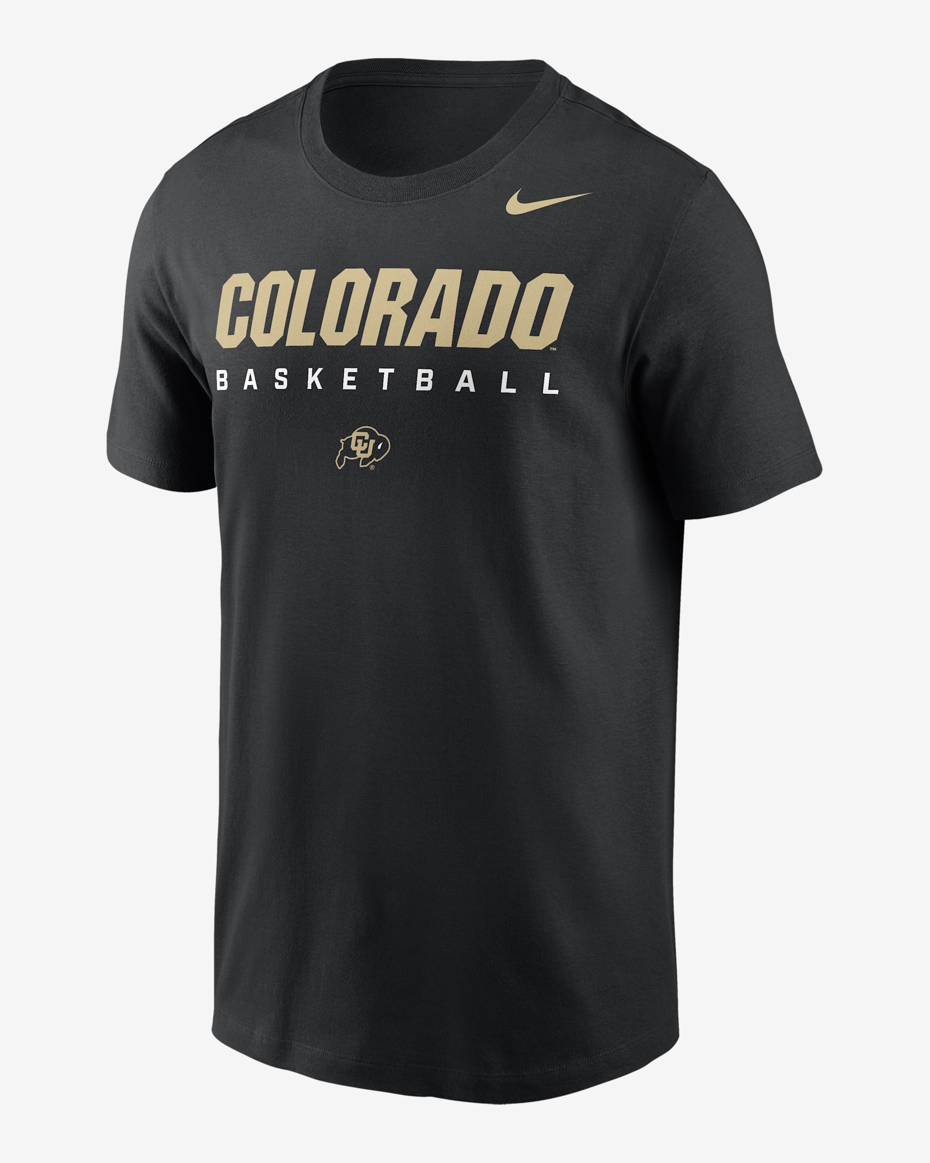 Colorado Buffaloes Legend Men's Basketball Short-Sleeve T-Shirt - Black