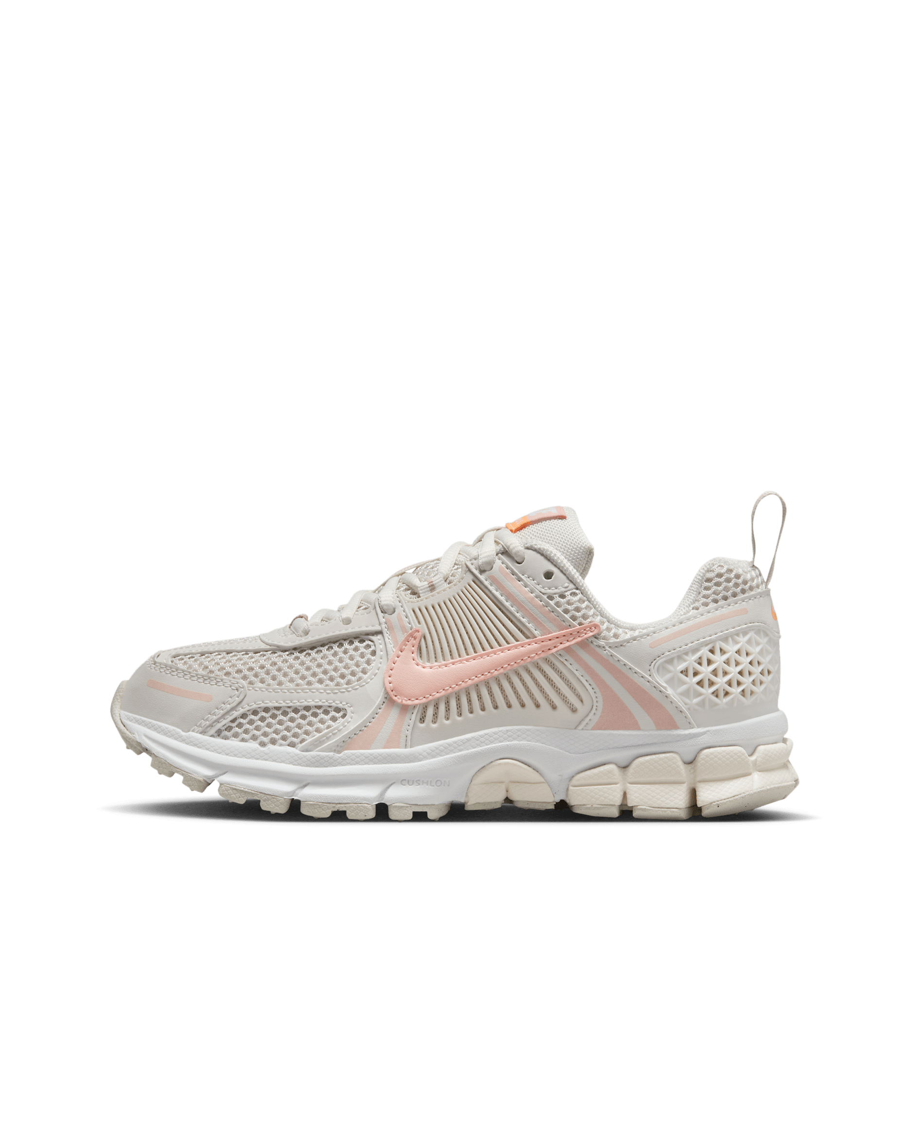 Chaussure Nike Vomero 5 pour ado avec motifs réfléchissants - Phantom/Light Orewood Brown/Blanc/Echo Pink