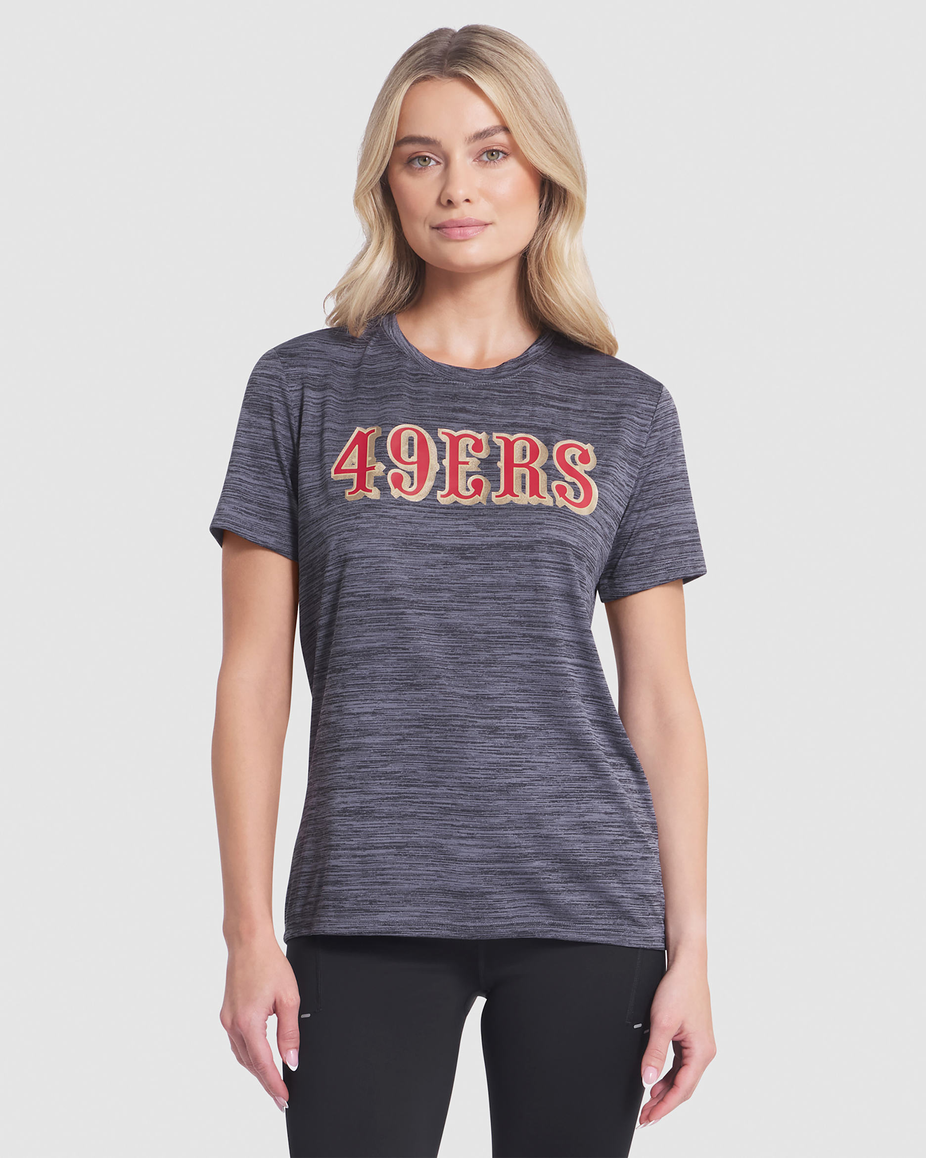 San Francisco 49ers Rivalries Collection Sideline Velocity Women's Nike Dri-FIT NFL T-Shirt - Black
