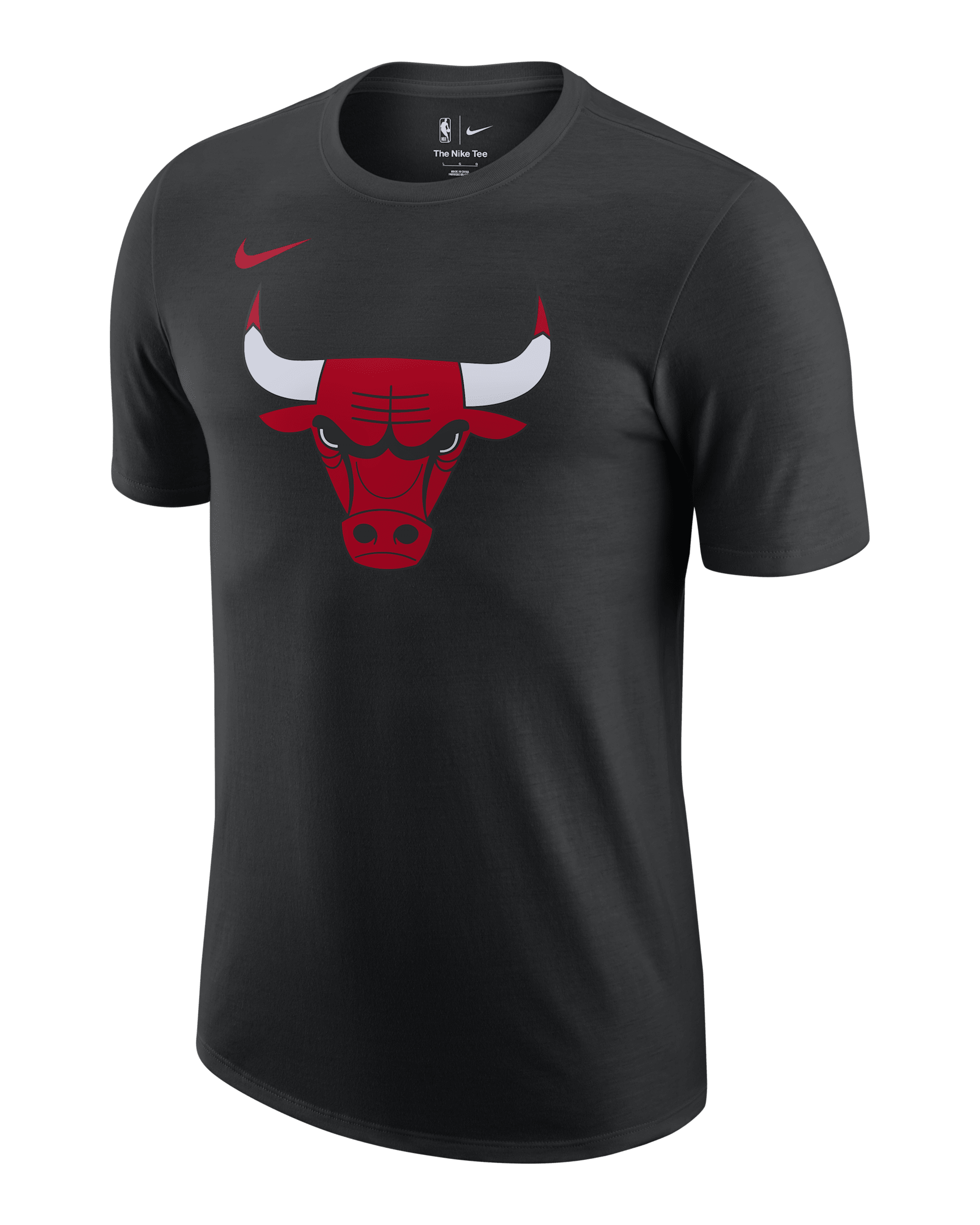 Chicago Bulls Essential Men's Nike NBA T-Shirt - Black