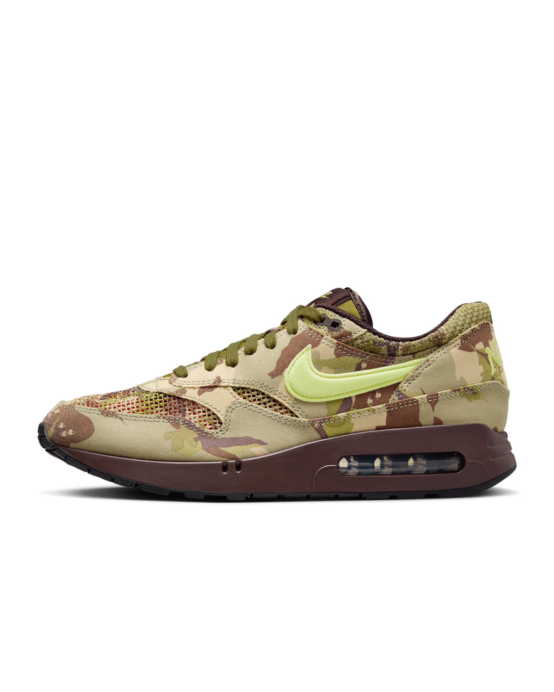 ナイキ エア マックス 1 '86 OG メンズシューズ - アース/オイルグリーン/ブラック/ライトレモンツイスト