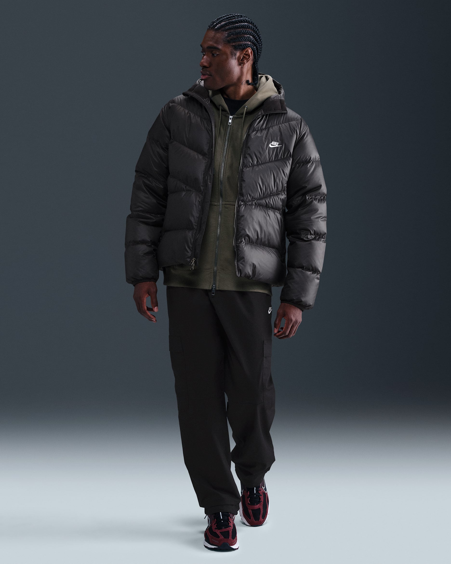 Nike Sportswear Club Pantalons cargo de teixit Woven - Home - Negre/Blanc