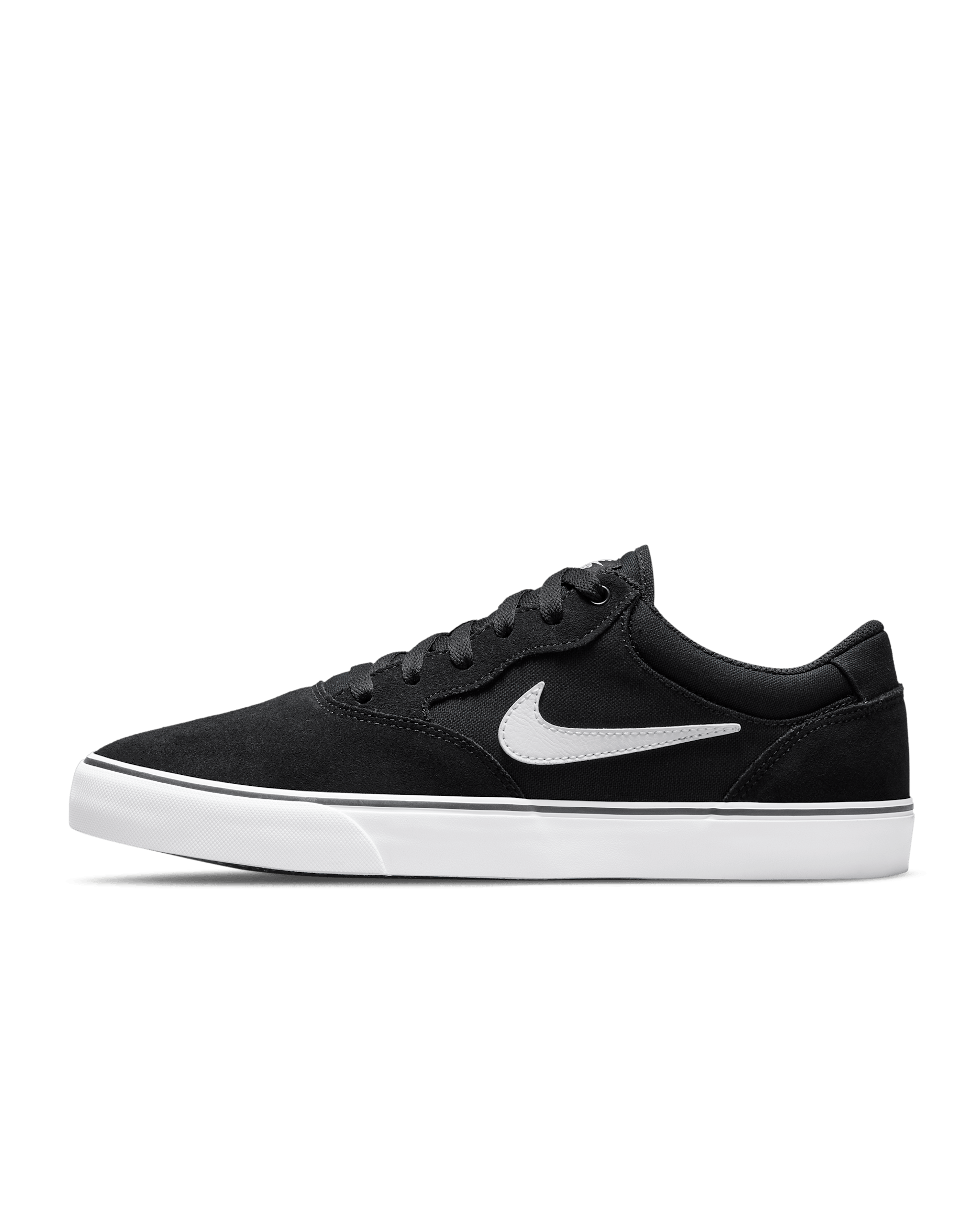 Nike SB Chron 2 Skate Shoe - Black/Black/White