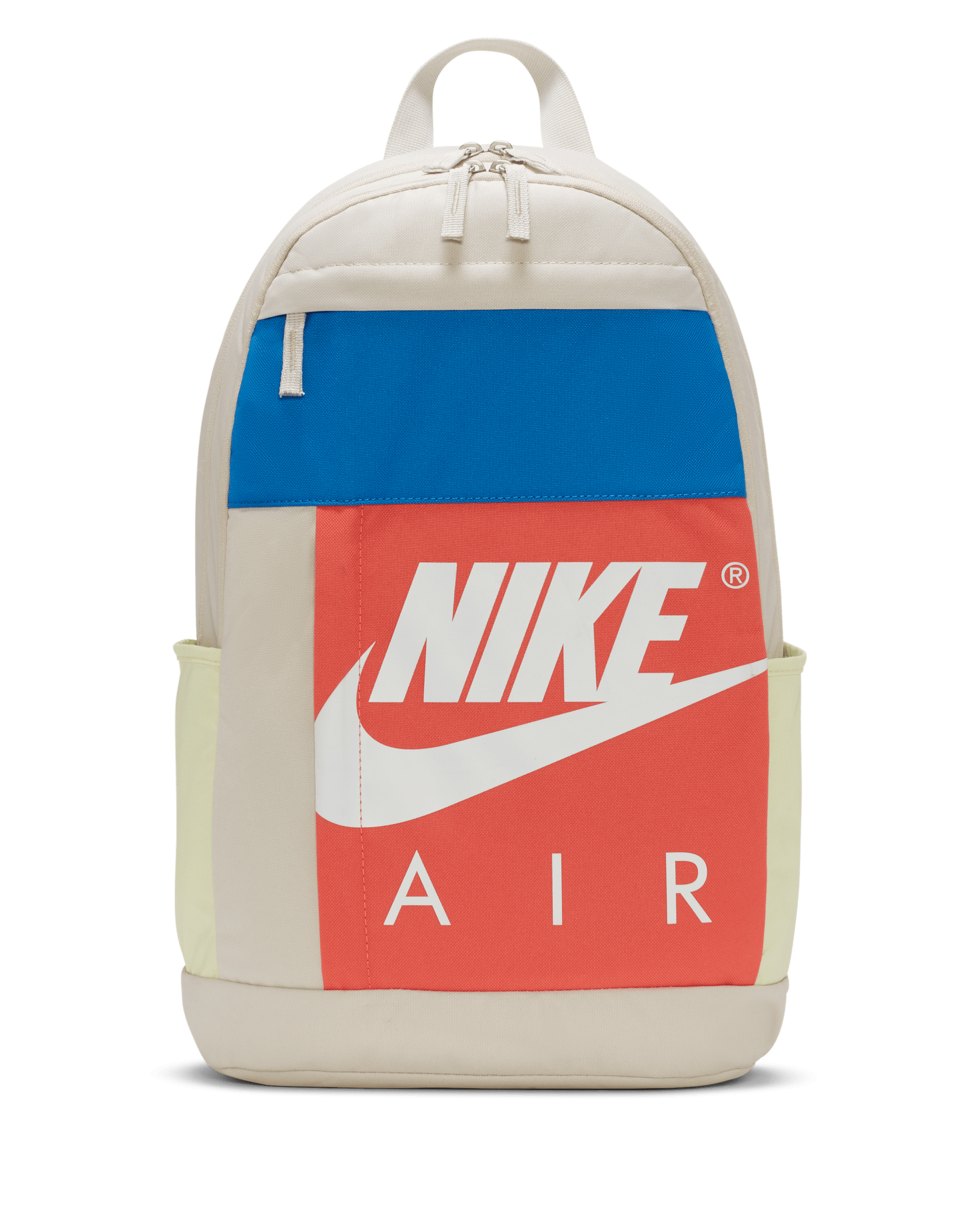 Nike Mochila (21 L) - Light Bone/Magic Ember/Blanco
