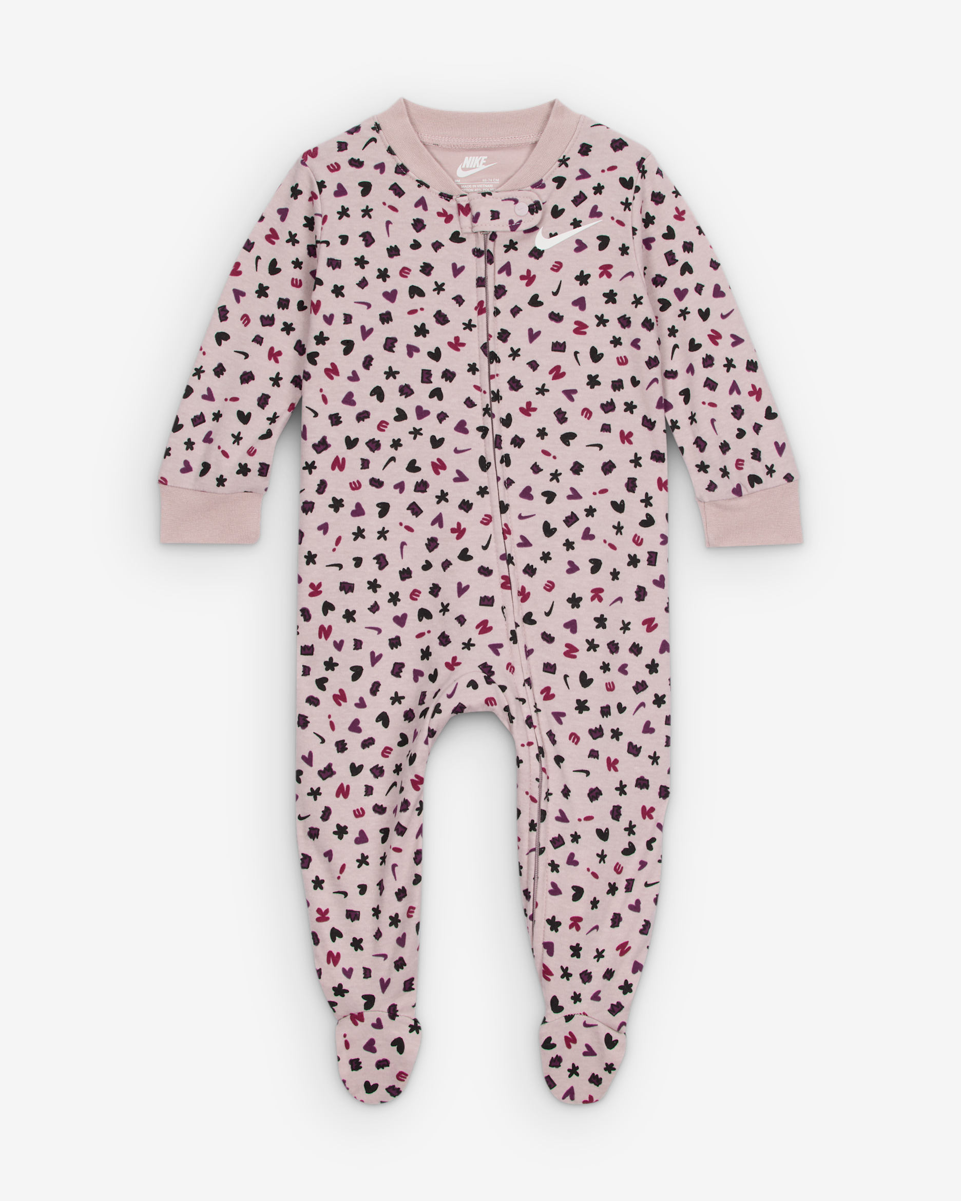 Nike Essentials Overall mit Print (Babys 0–9 M) - Platinum Violet