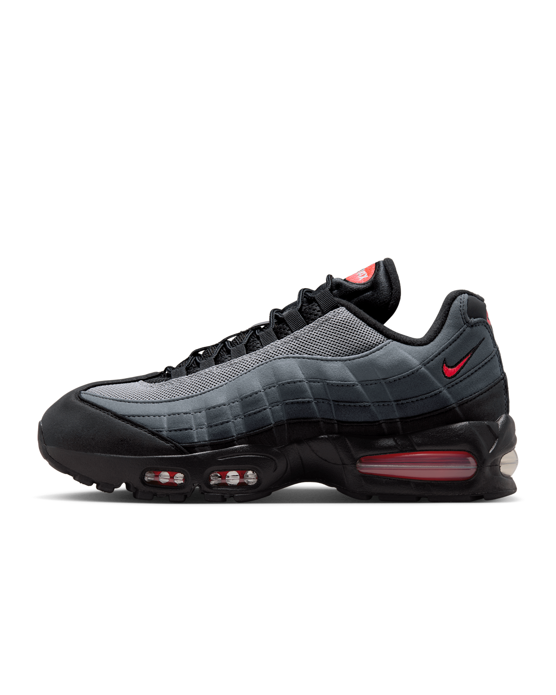 Nike Air Max 95 Big Bubble Men's Shoes - Black/Anthracite/Iron Grey/Bright Crimson