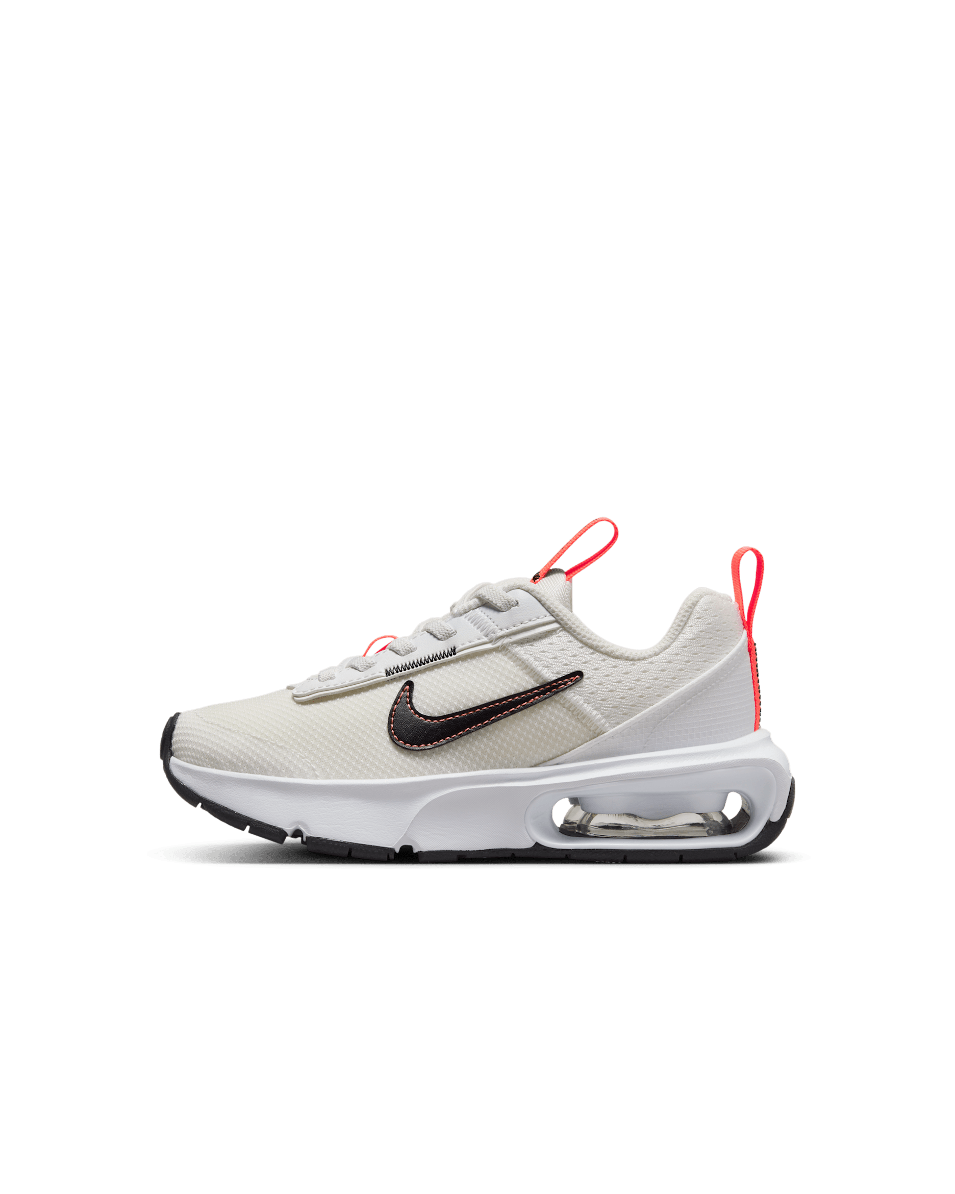 Tenis para niños de preescolar Nike Air Max INTRLK Lite - Blanco cumbre/Hipernaranja/Blanco/Negro