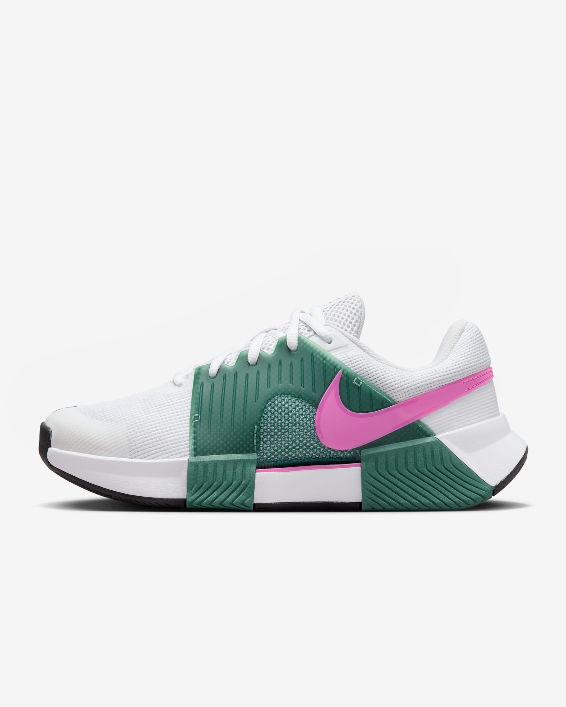 รองเท้าเทนนิสฮาร์ดคอร์ทผู้หญิง Nike Zoom GP Challenge 1 - ขาว/Bicoastal/ดำ/Playful Pink
