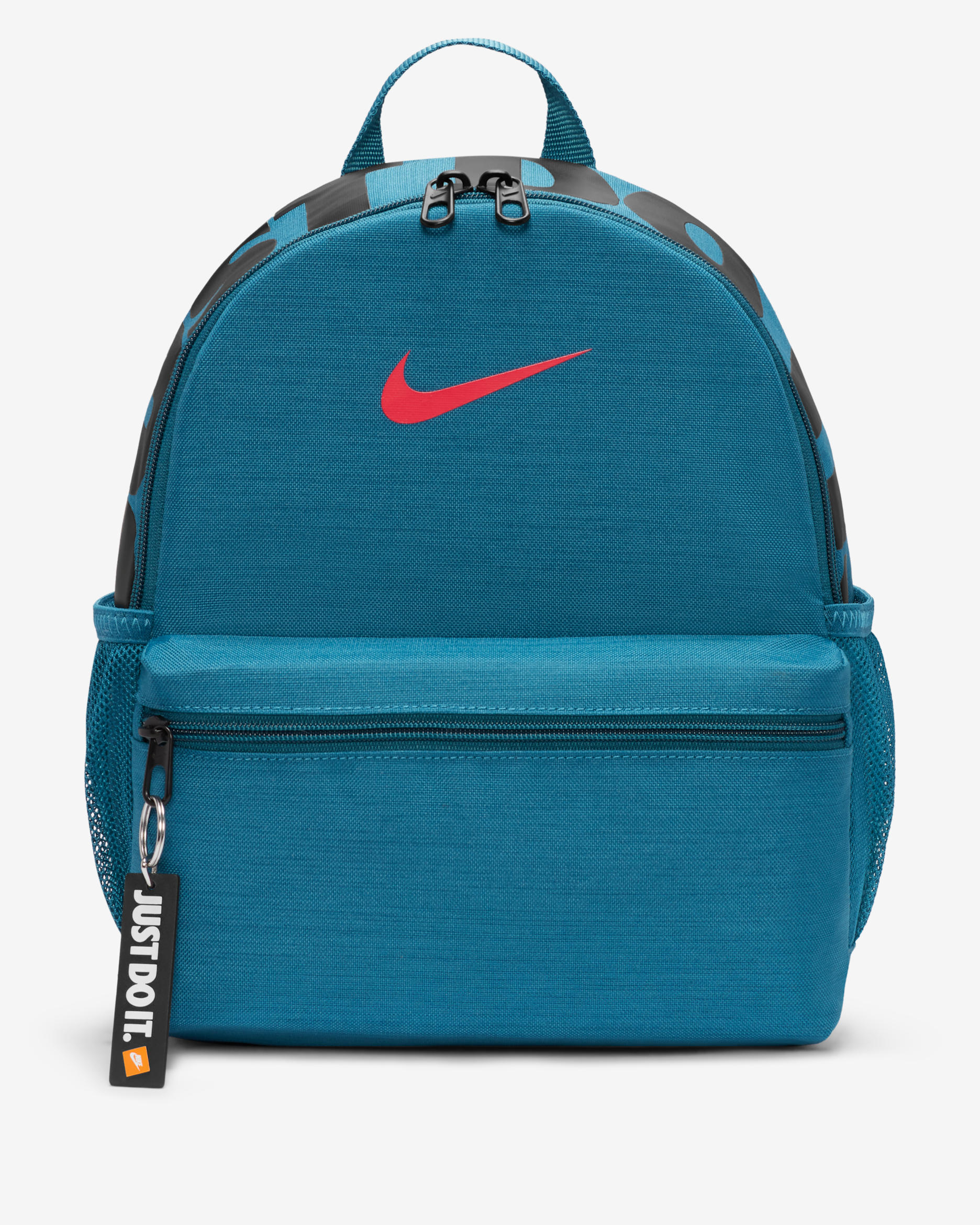 Nike Brasilia JDI Kids' Backpack (Mini) - Marina/Marina/Siren Red