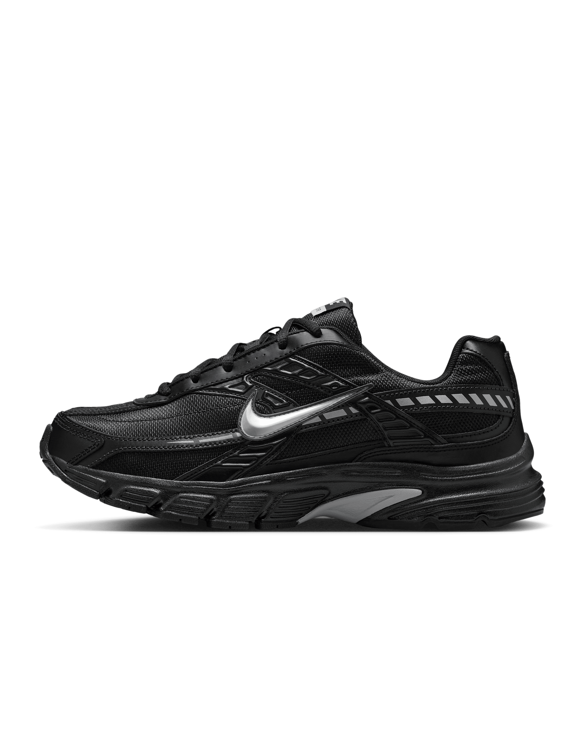 รองเท้าผู้ชาย Nike Initiator - ดำ/ดำ/Dark Smoke Grey/Metallic Silver