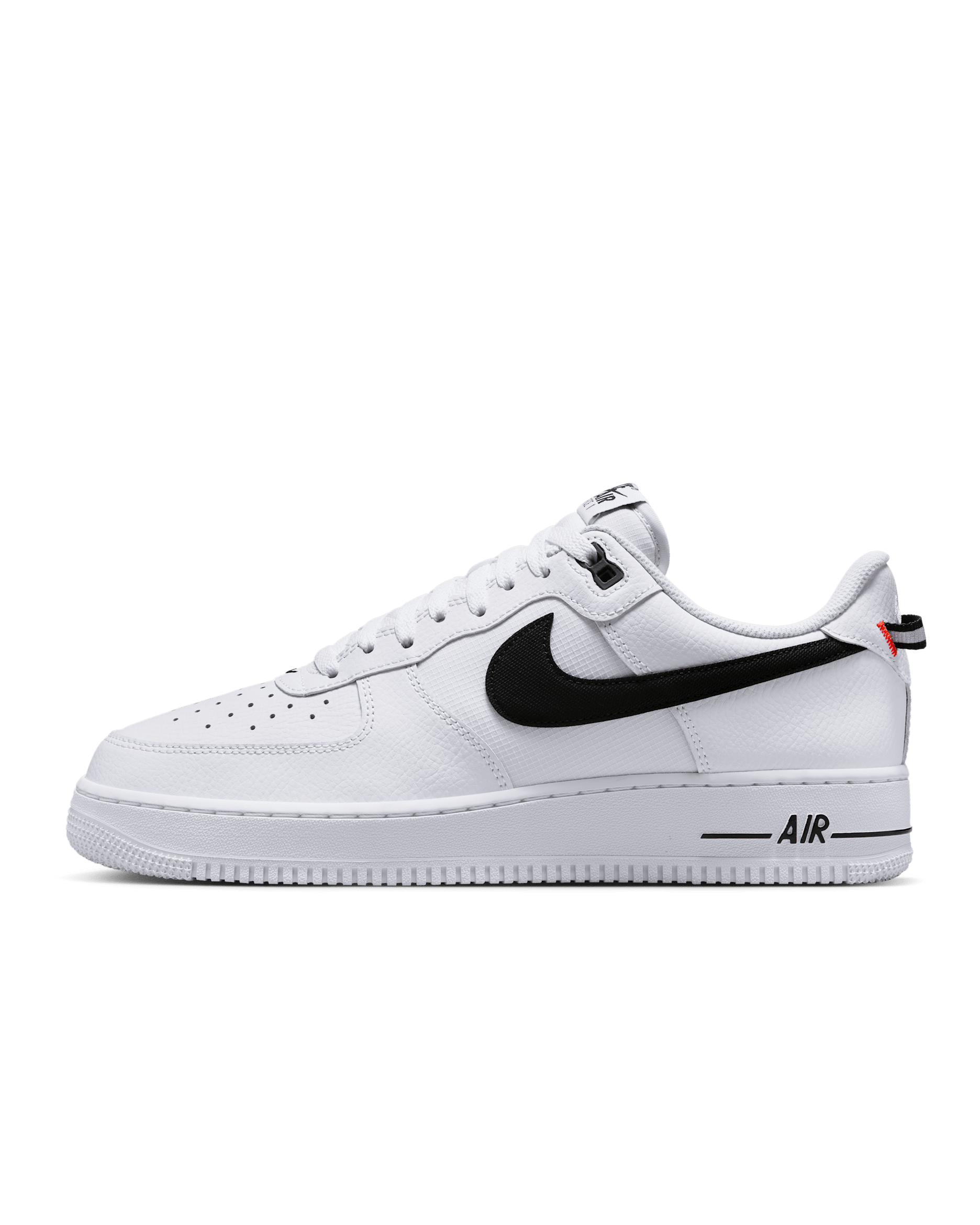 Nike Air Force 1 '07 LV8 Men's Shoes - White/Bright Crimson/Black