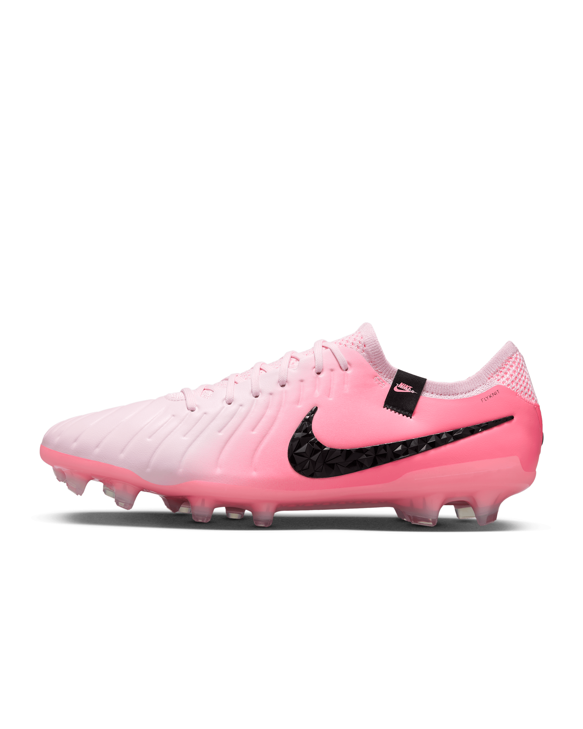 Nike Tiempo Legend 10 Elite Firm-Ground Low-Top Football Boot - Pink Foam/Black