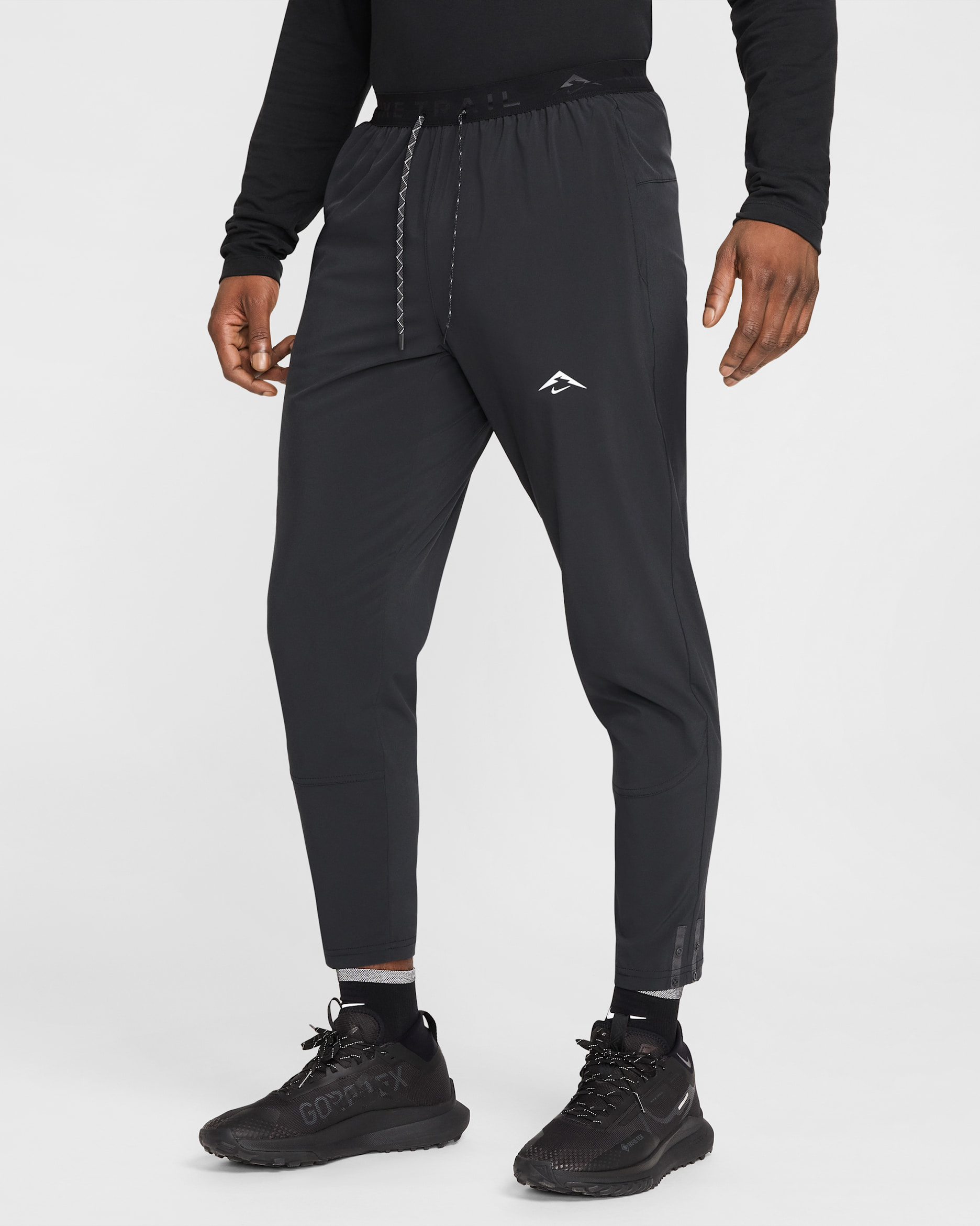 Nike Dawn Range Men's Dri-FIT Running Pants - Black/Anthracite/Summit White