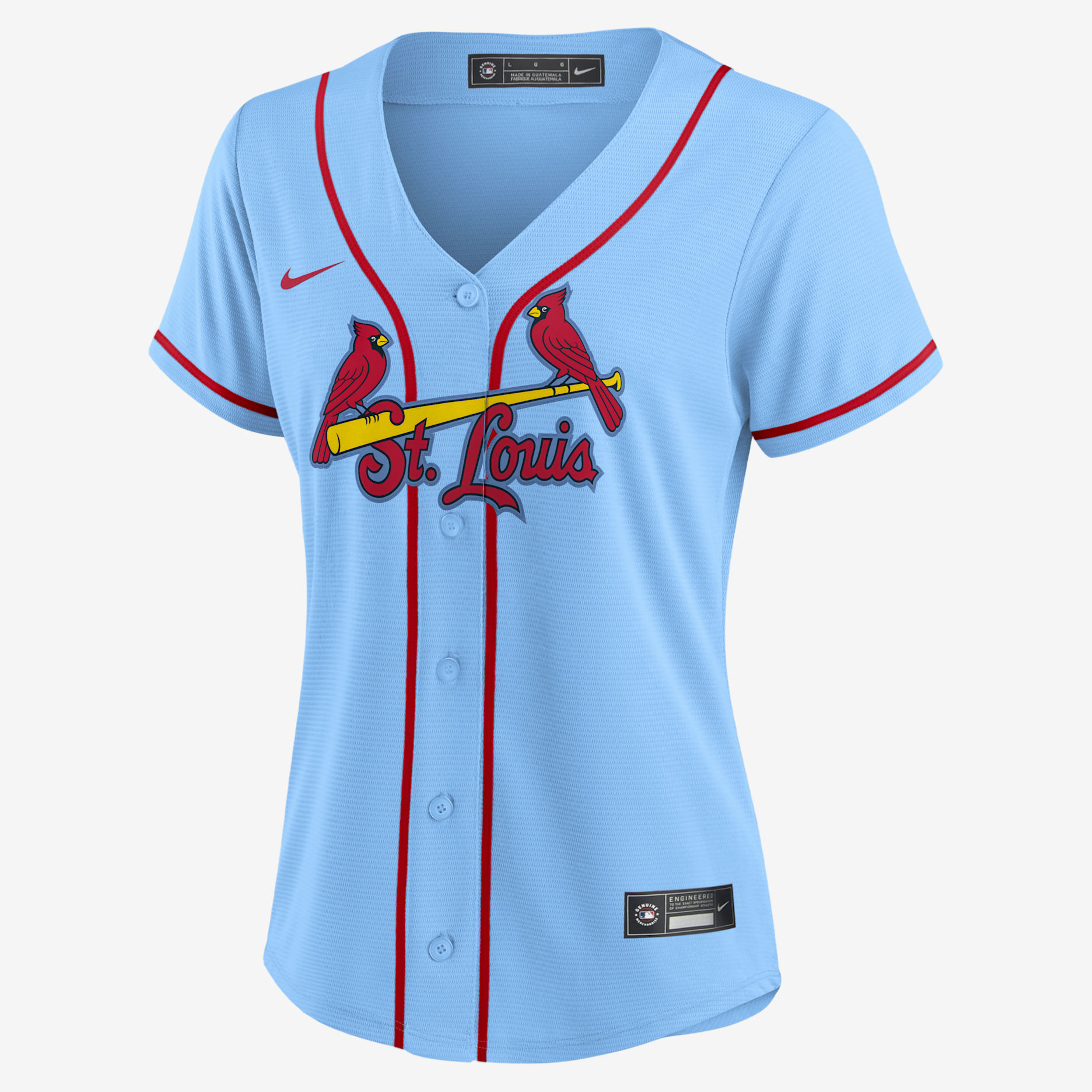 Jersey de béisbol Replica para mujer MLB St. Louis Cardinals - Cobalto pulso